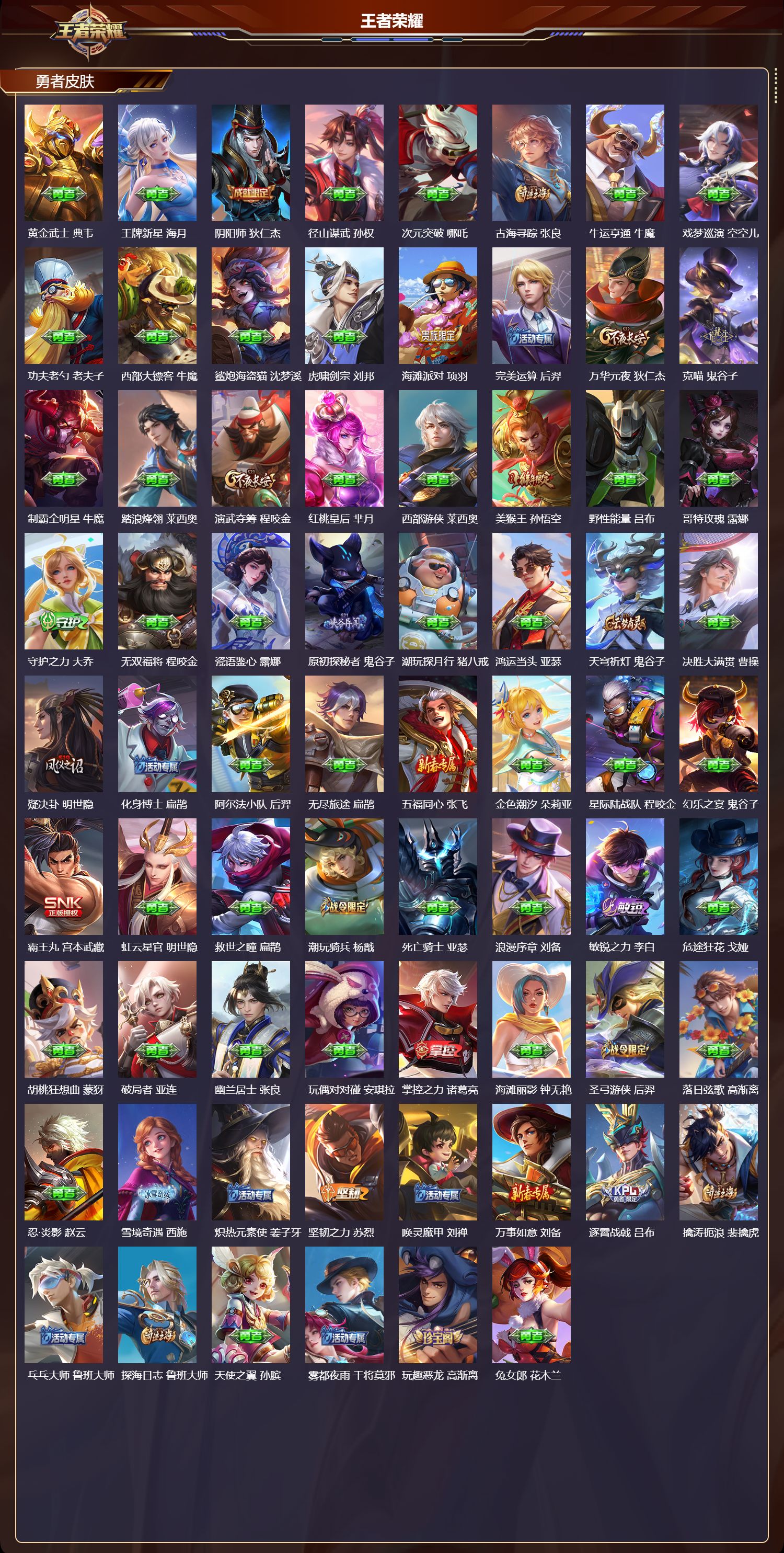 WZCMW3453828王者荣耀账号详情图5