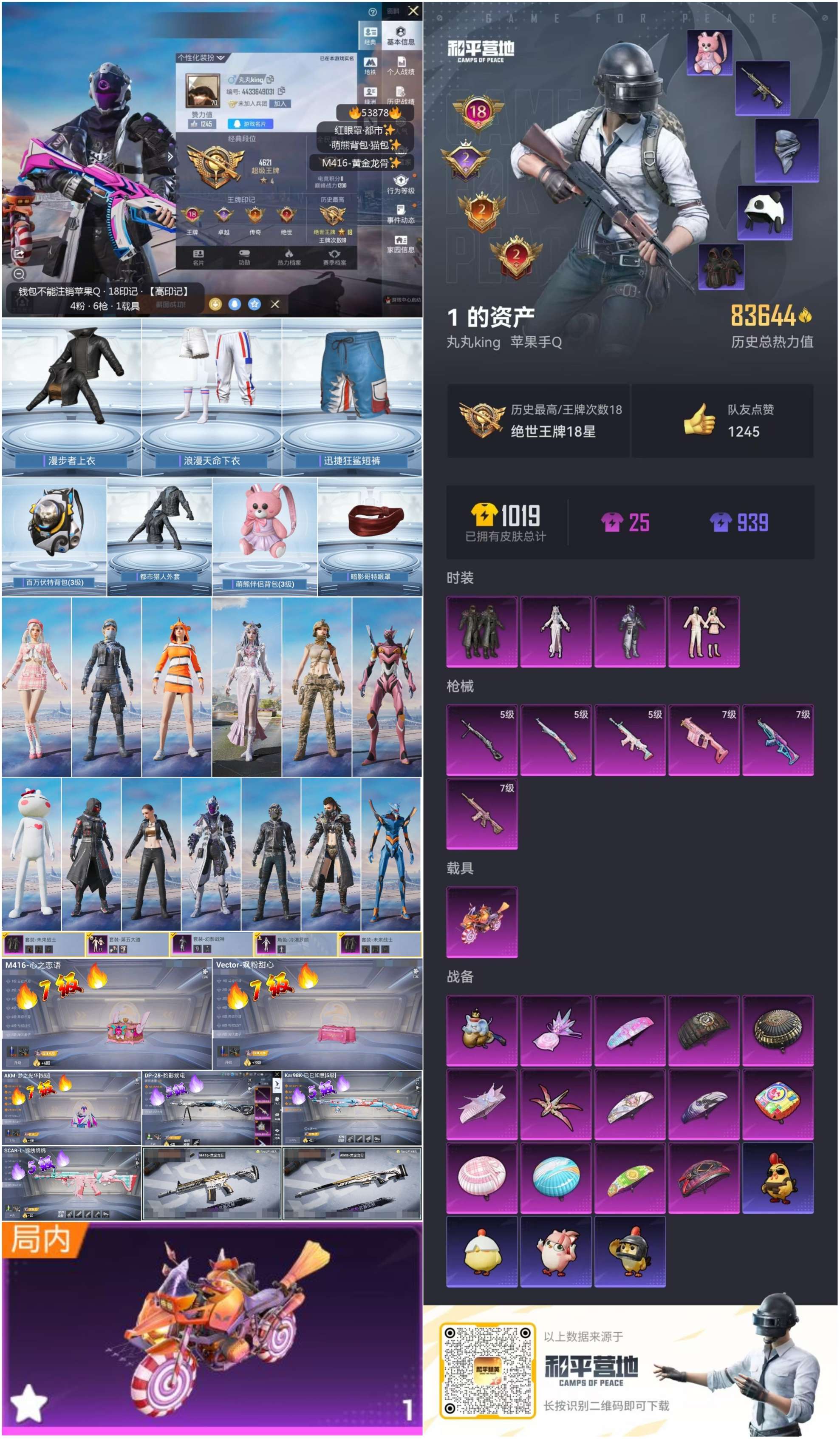 HPSJ3442273和平精英账号详情图3