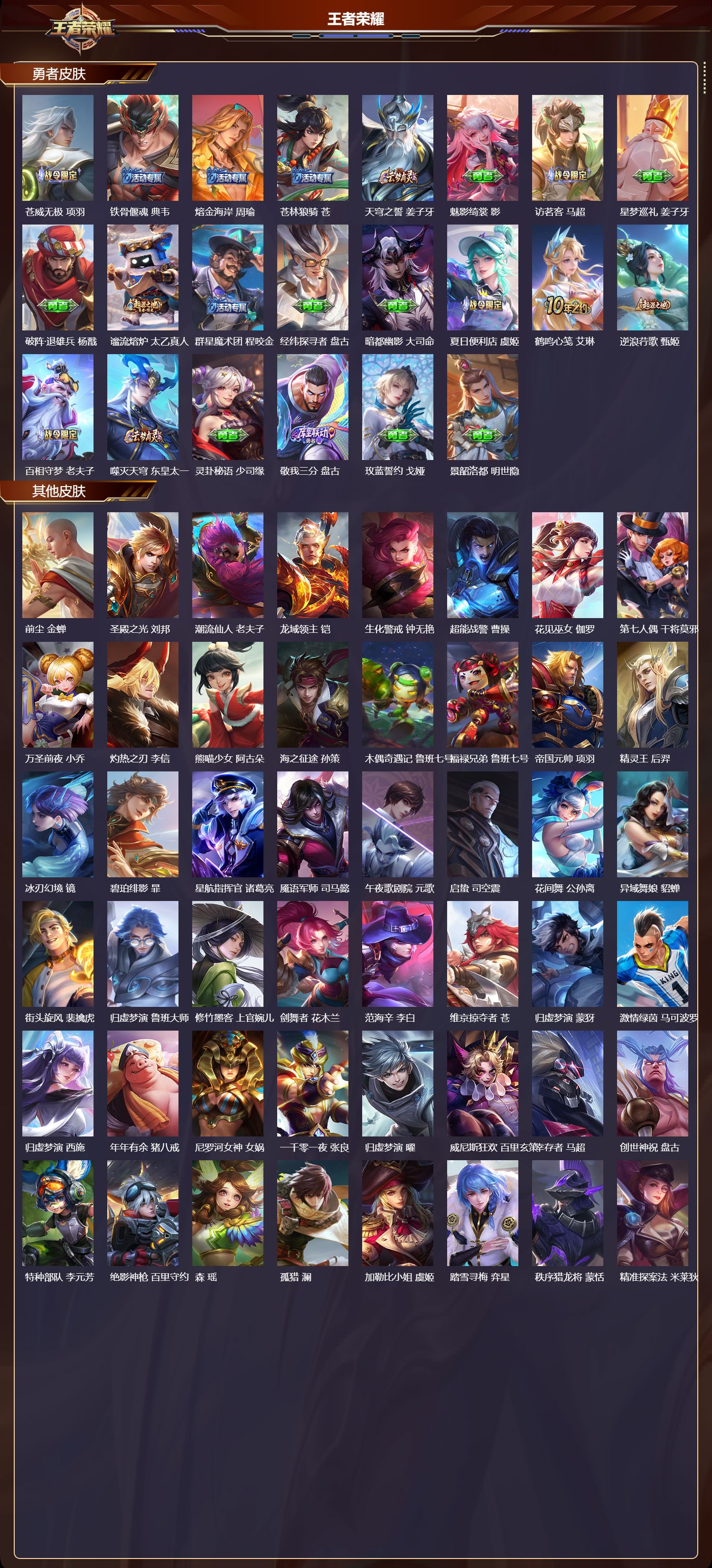 WZMK3457263王者荣耀账号详情图5