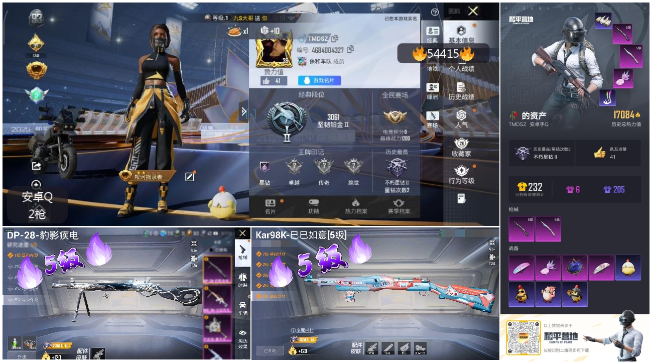 HPSJ3447512和平精英账号详情图4 HPSJ3447512和平精英账号详情图4