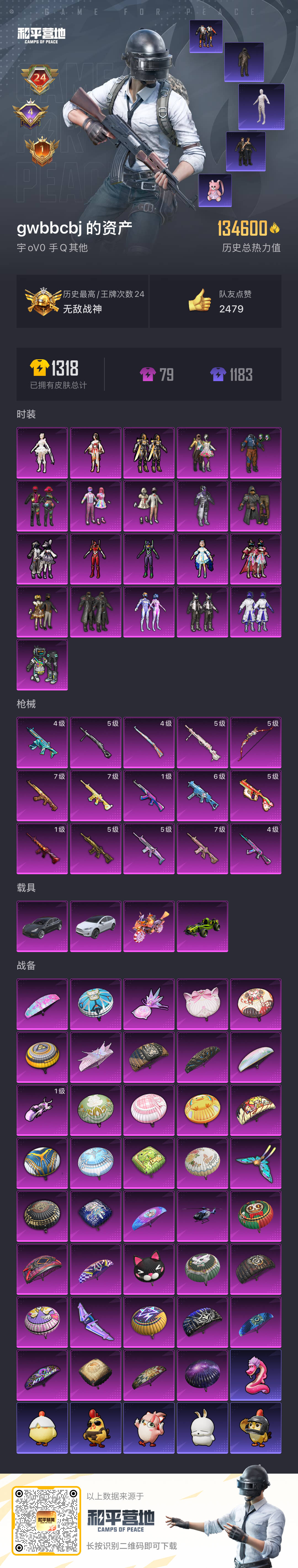 HPSJ3444006和平精英账号详情图4 HPSJ3444006和平精英账号详情图4