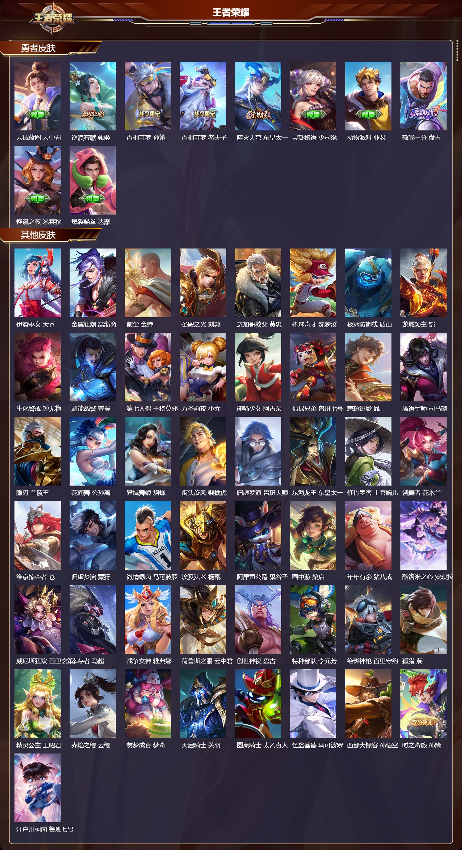 WZMK3463152王者荣耀账号详情图6