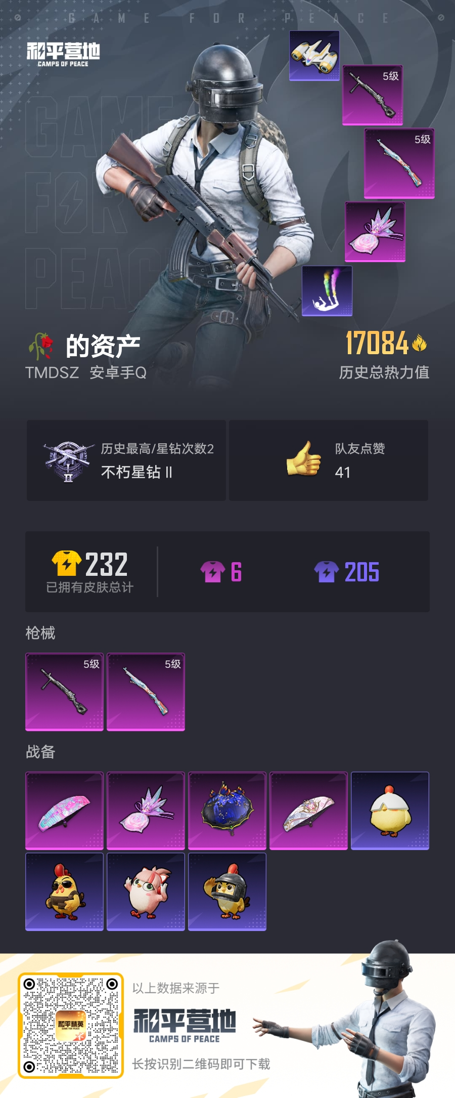 HPSJ3447512和平精英账号详情图3 HPSJ3447512和平精英账号详情图3