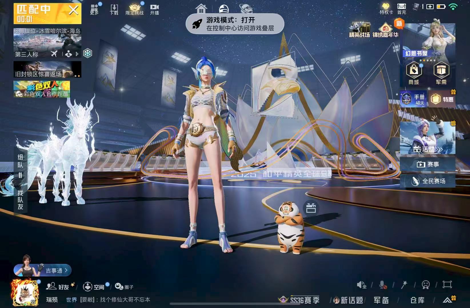 HPSJ3443622和平精英账号详情图2