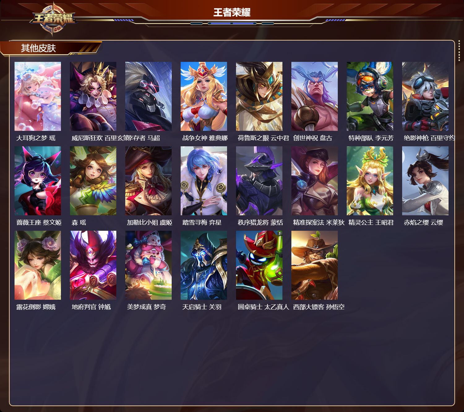 WZMK3463193王者荣耀账号详情图7