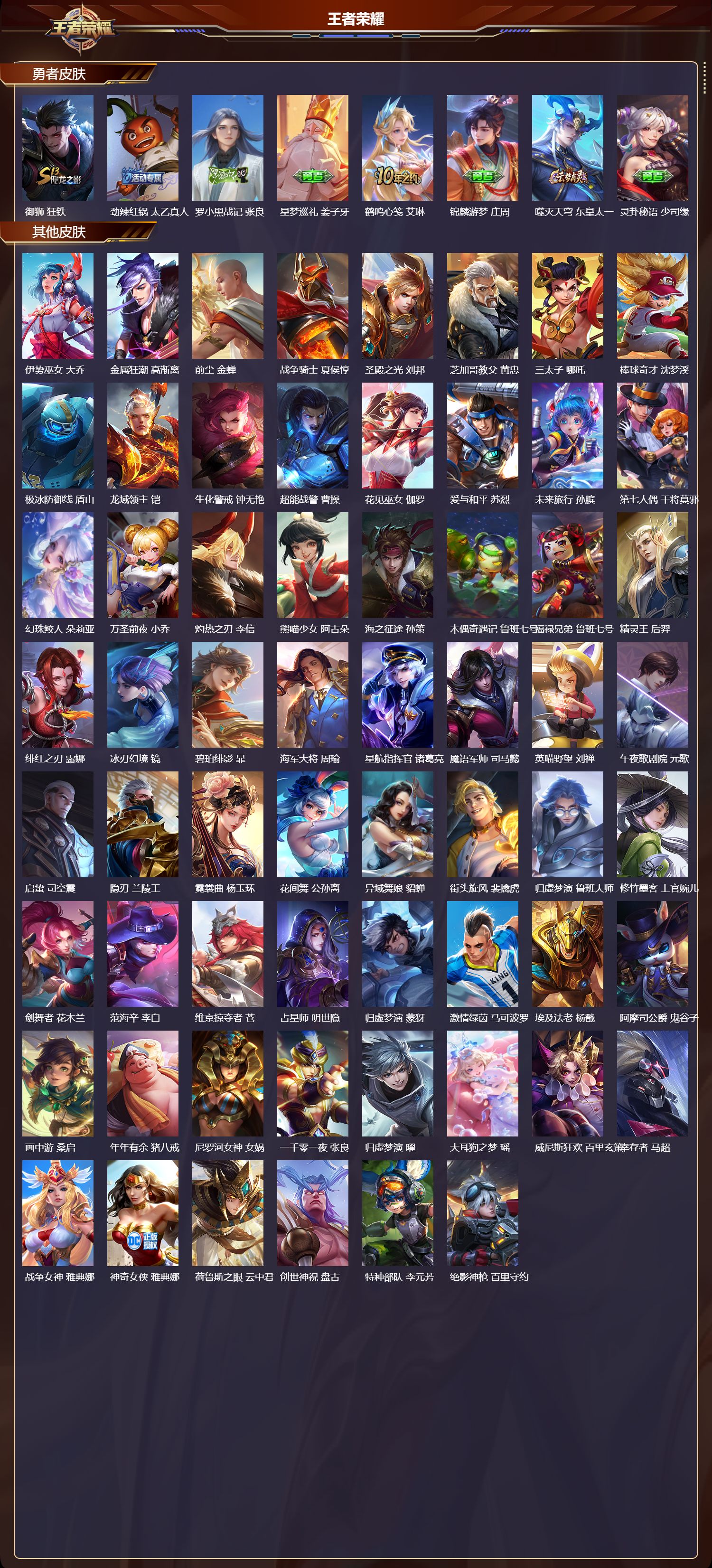 WZMK3463173王者荣耀账号详情图6