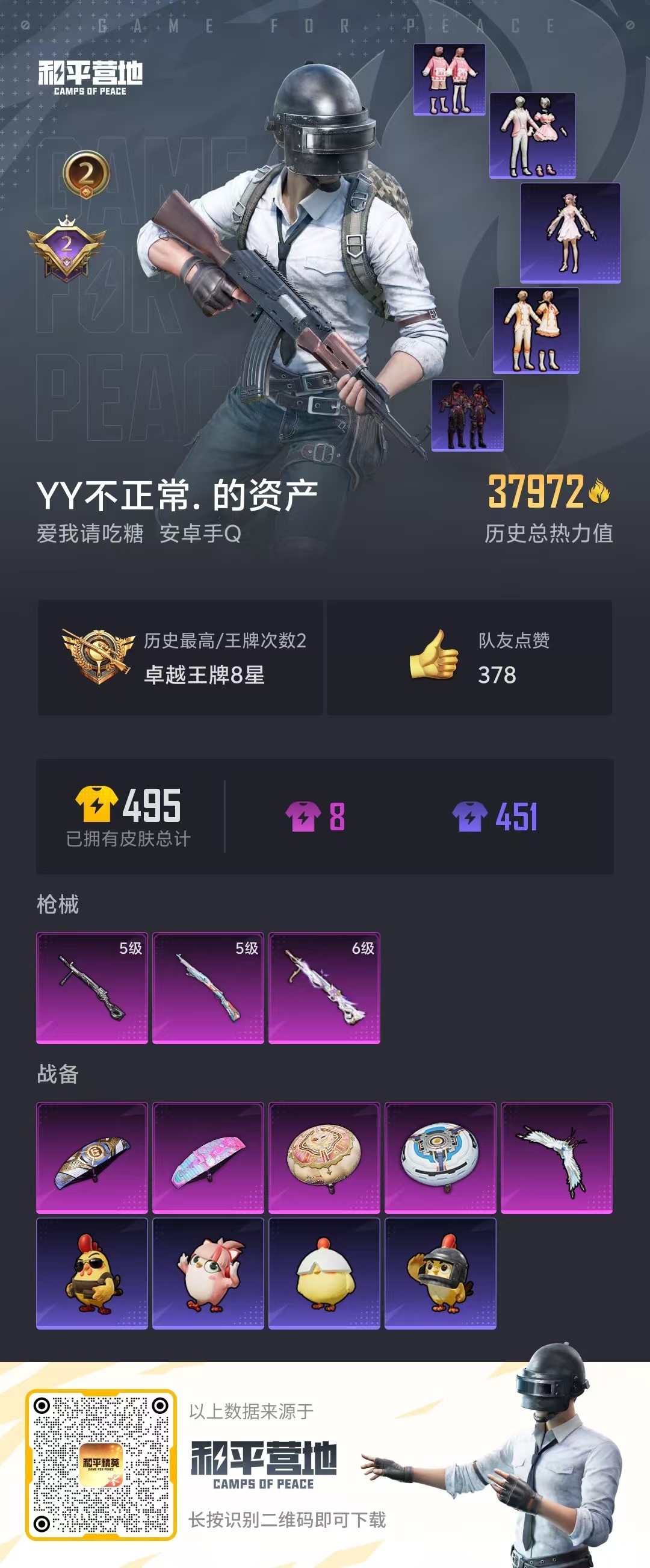 HPSJ3447921和平精英账号详情图4 HPSJ3447921和平精英账号详情图4