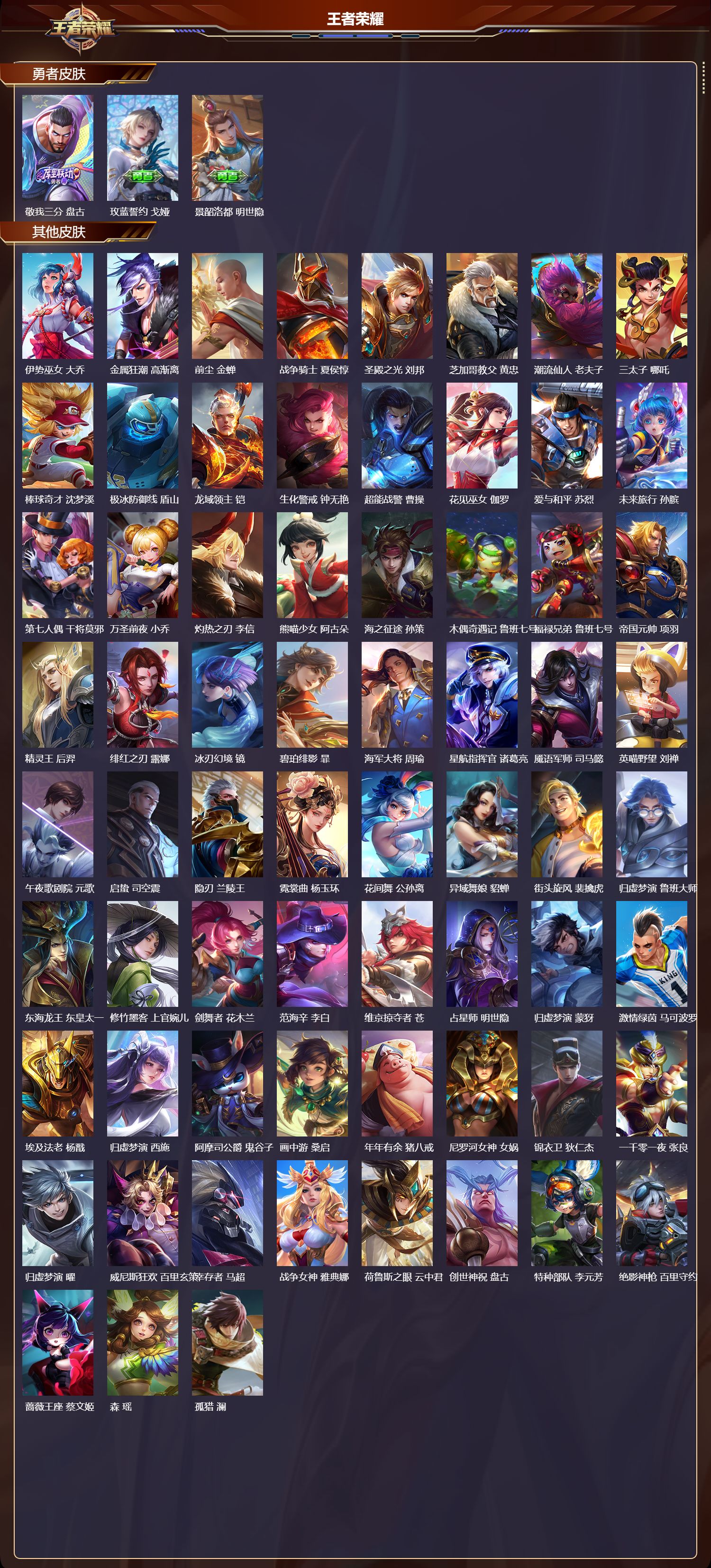 WZQM3473941王者荣耀账号详情图7