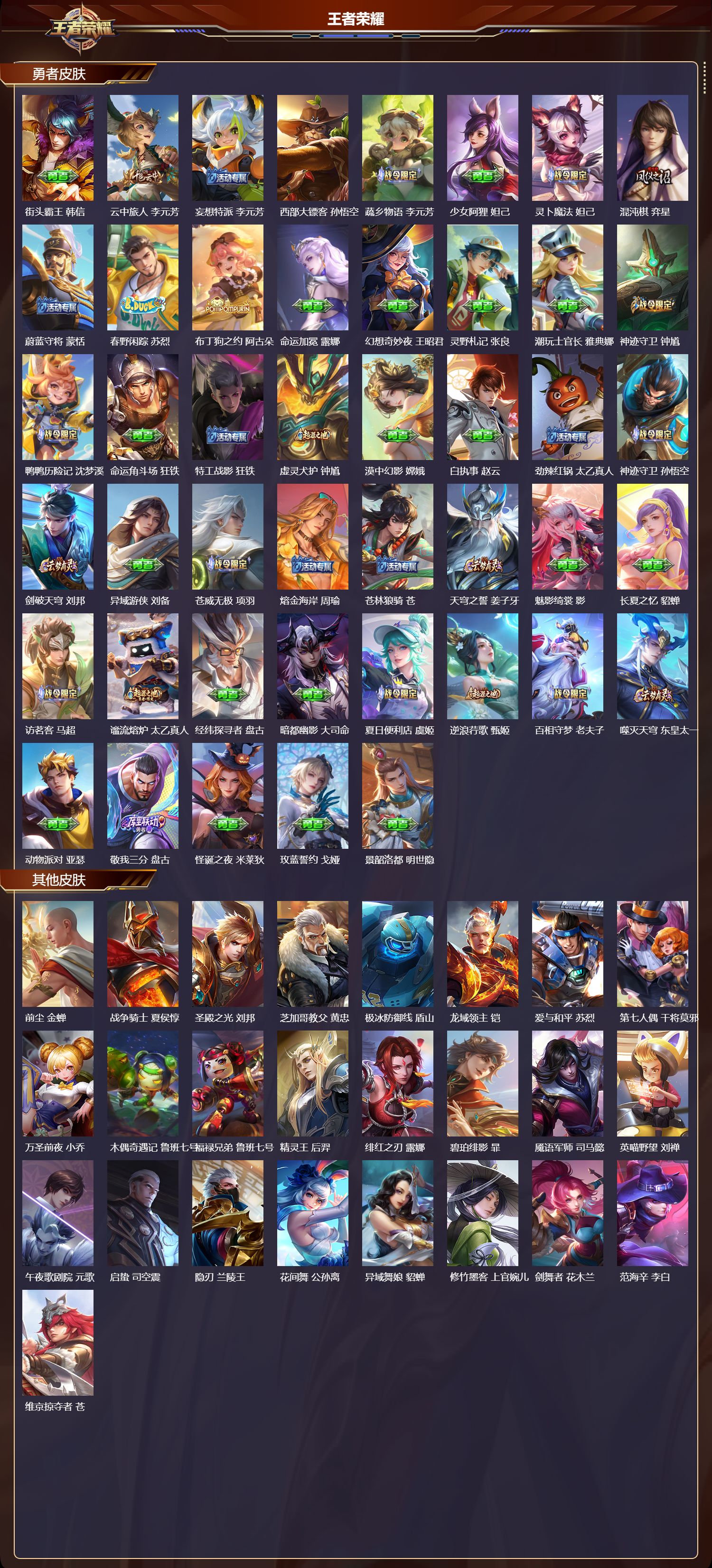 WZMK3463150王者荣耀账号详情图5 WZMK3463150王者荣耀账号详情图5