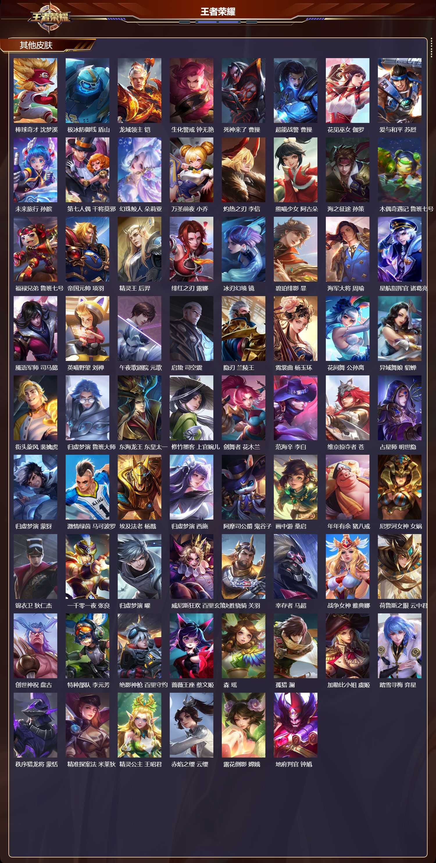 WZMK3463223王者荣耀账号详情图8