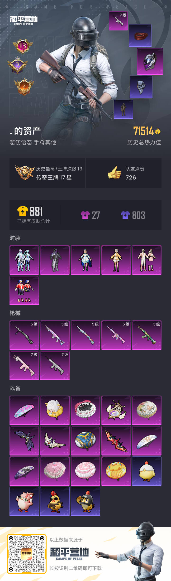 HPSJ3445058和平精英账号详情图2 HPSJ3445058和平精英账号详情图2