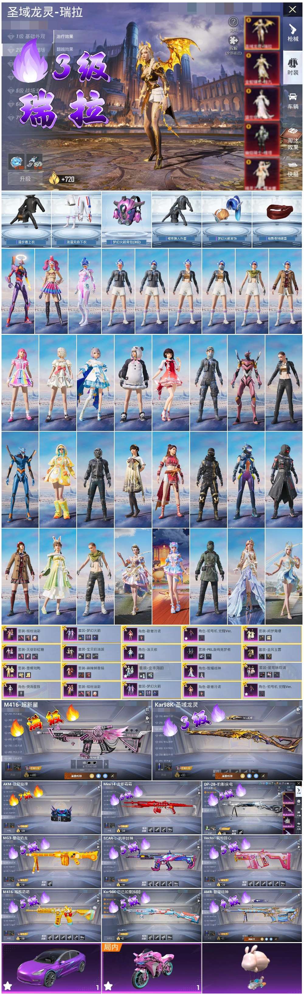 HPSJ3448412和平精英账号详情图3