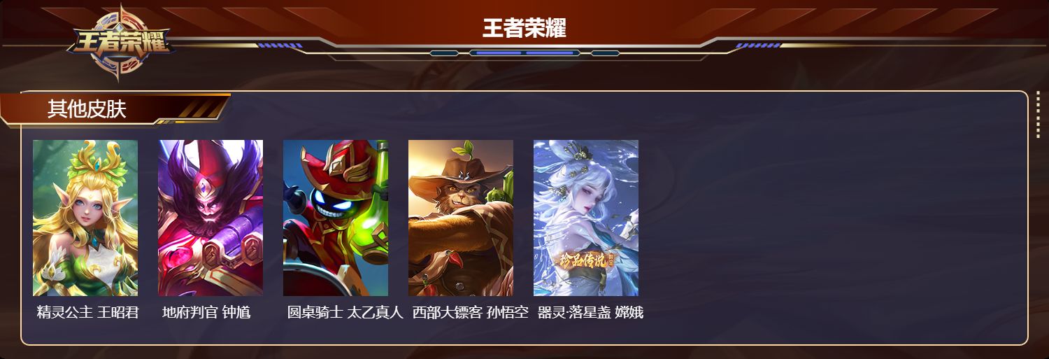 WZMK3463220王者荣耀账号详情图6