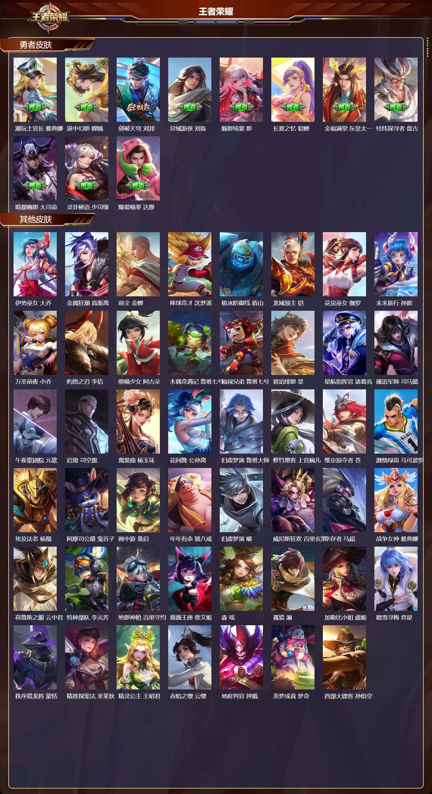 WZMK3463231王者荣耀账号详情图4 WZMK3463231王者荣耀账号详情图4