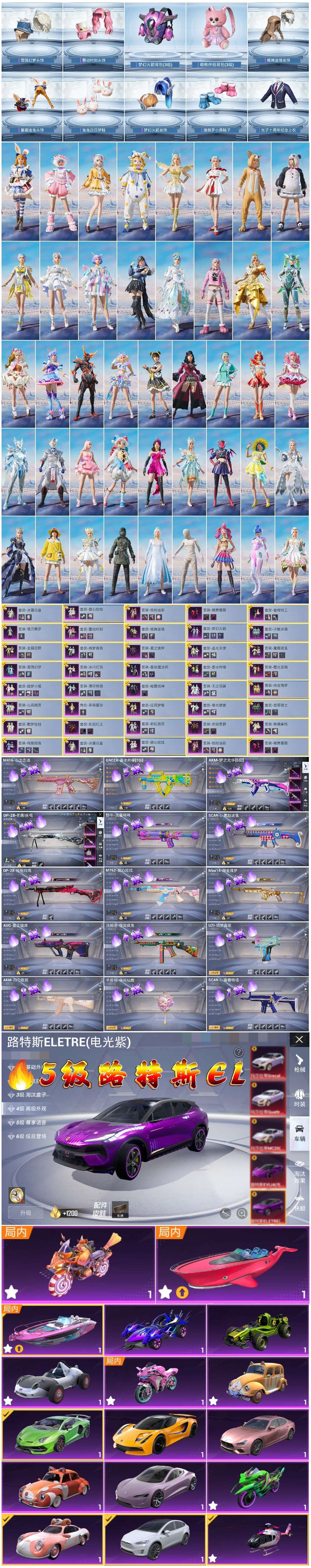 HPSJ3444892和平精英账号详情图3