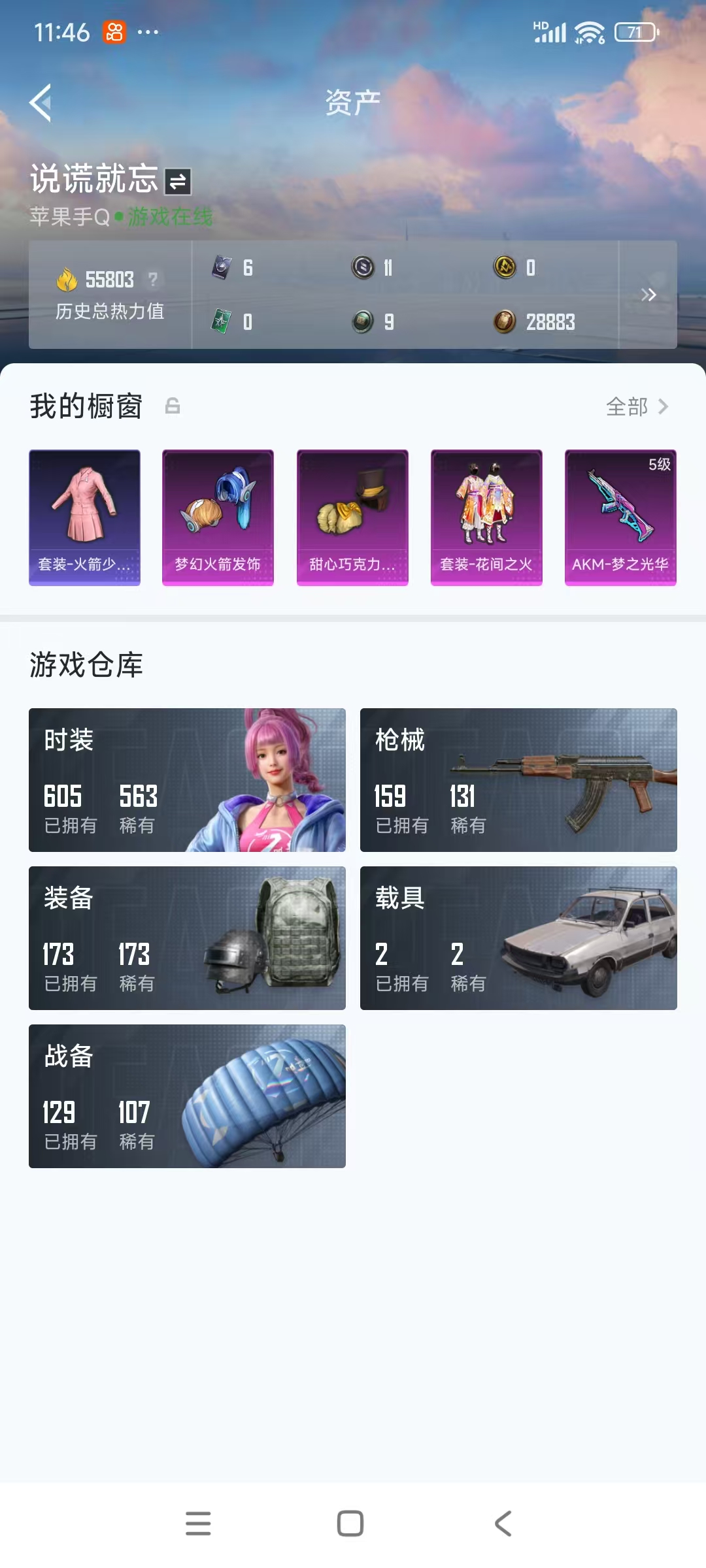 HPZM3446886和平精英账号详情图6