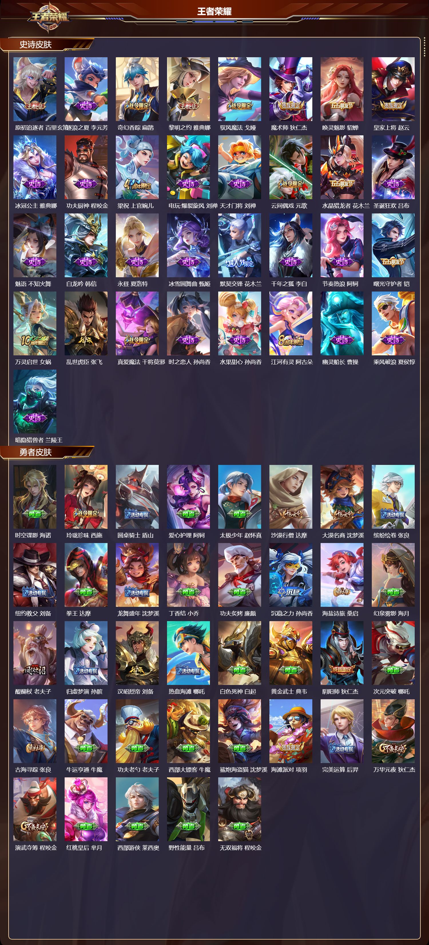 WZMK3463253王者荣耀账号详情图3 WZMK3463253王者荣耀账号详情图3