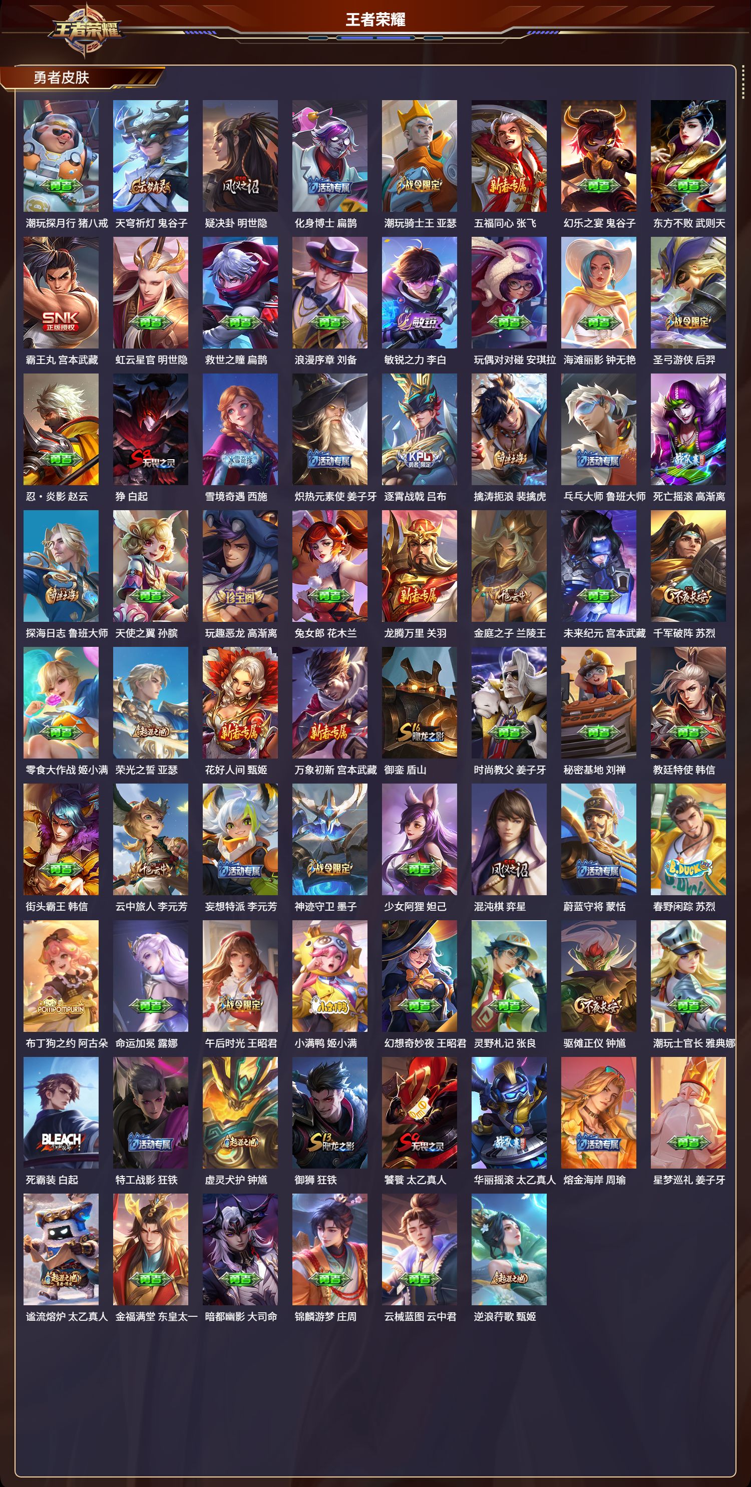 WZCMW3460530王者荣耀账号详情图5