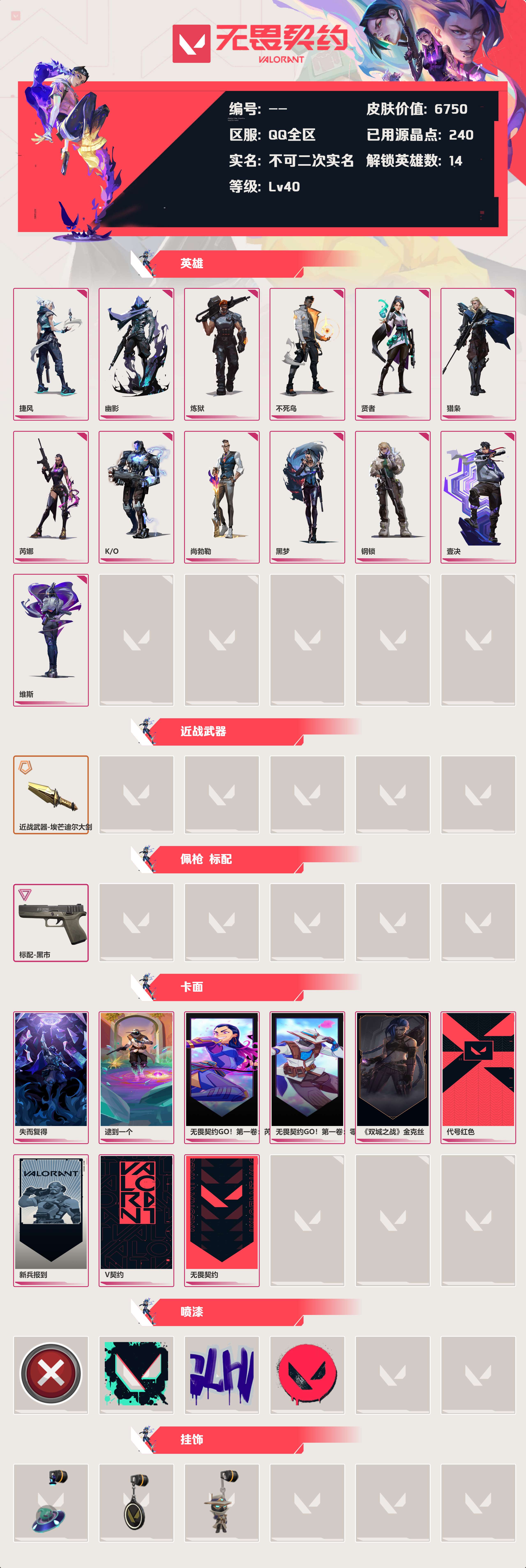 WWQLX424759无畏契约账号详情图2