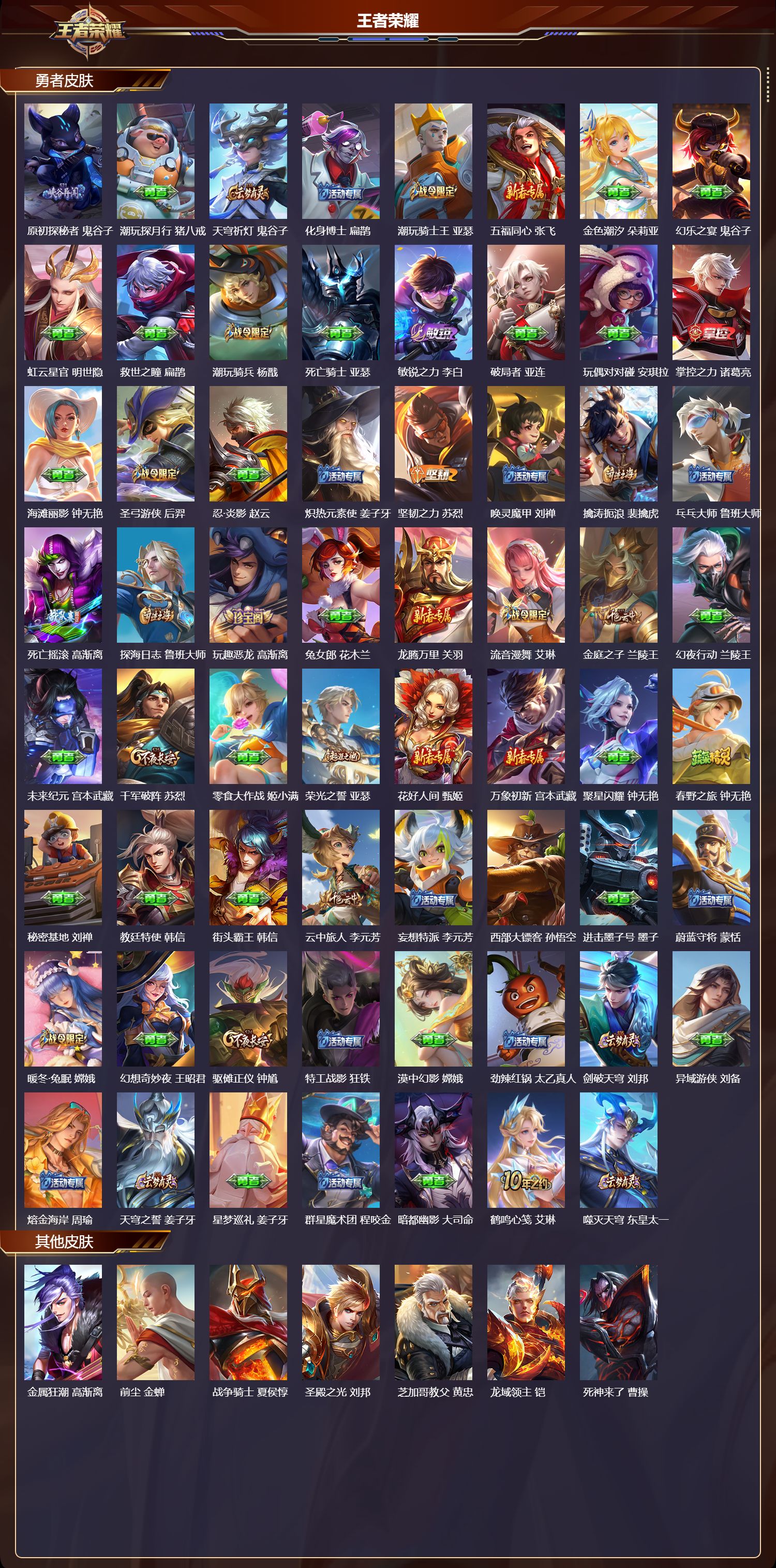 WZMK3463253王者荣耀账号详情图4 WZMK3463253王者荣耀账号详情图4