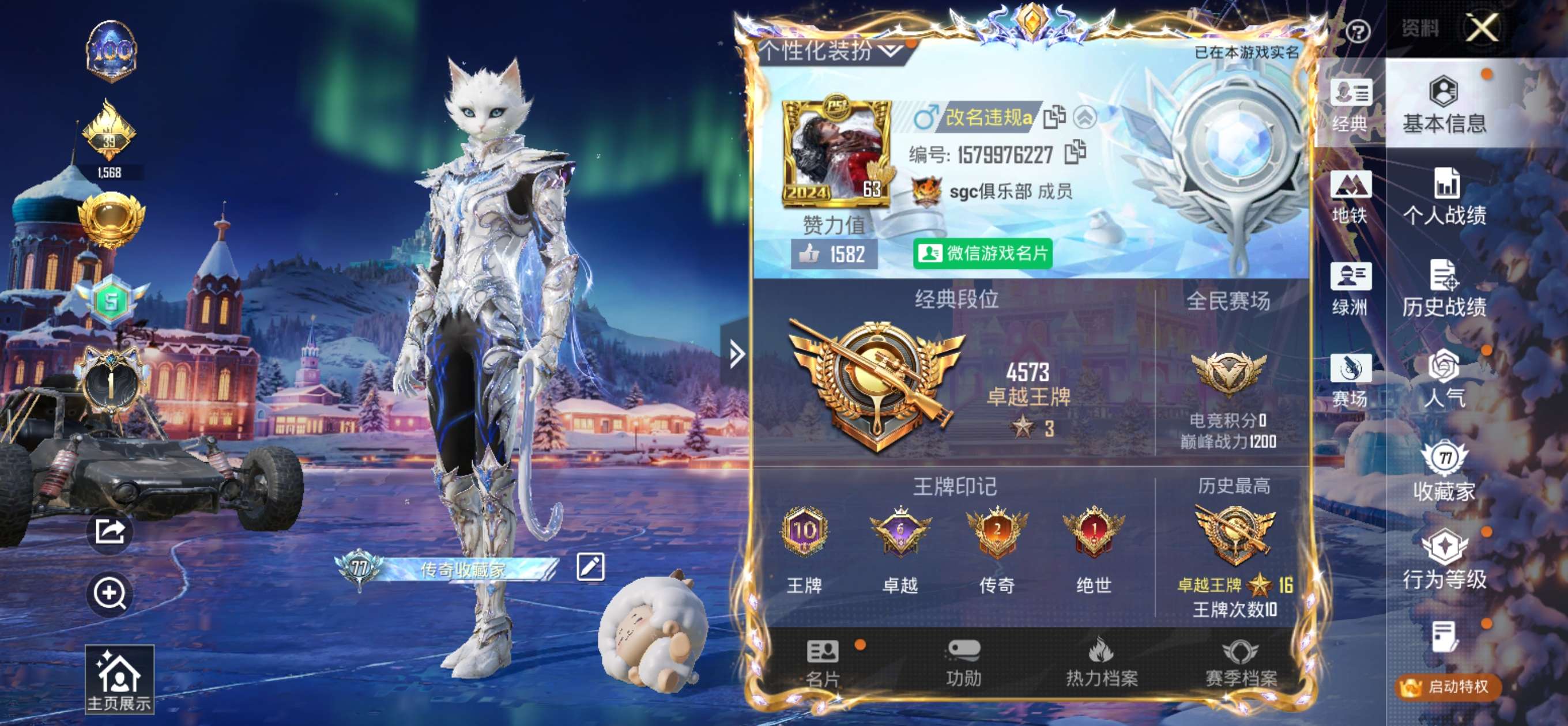 HPSJ3445008和平精英账号详情图2