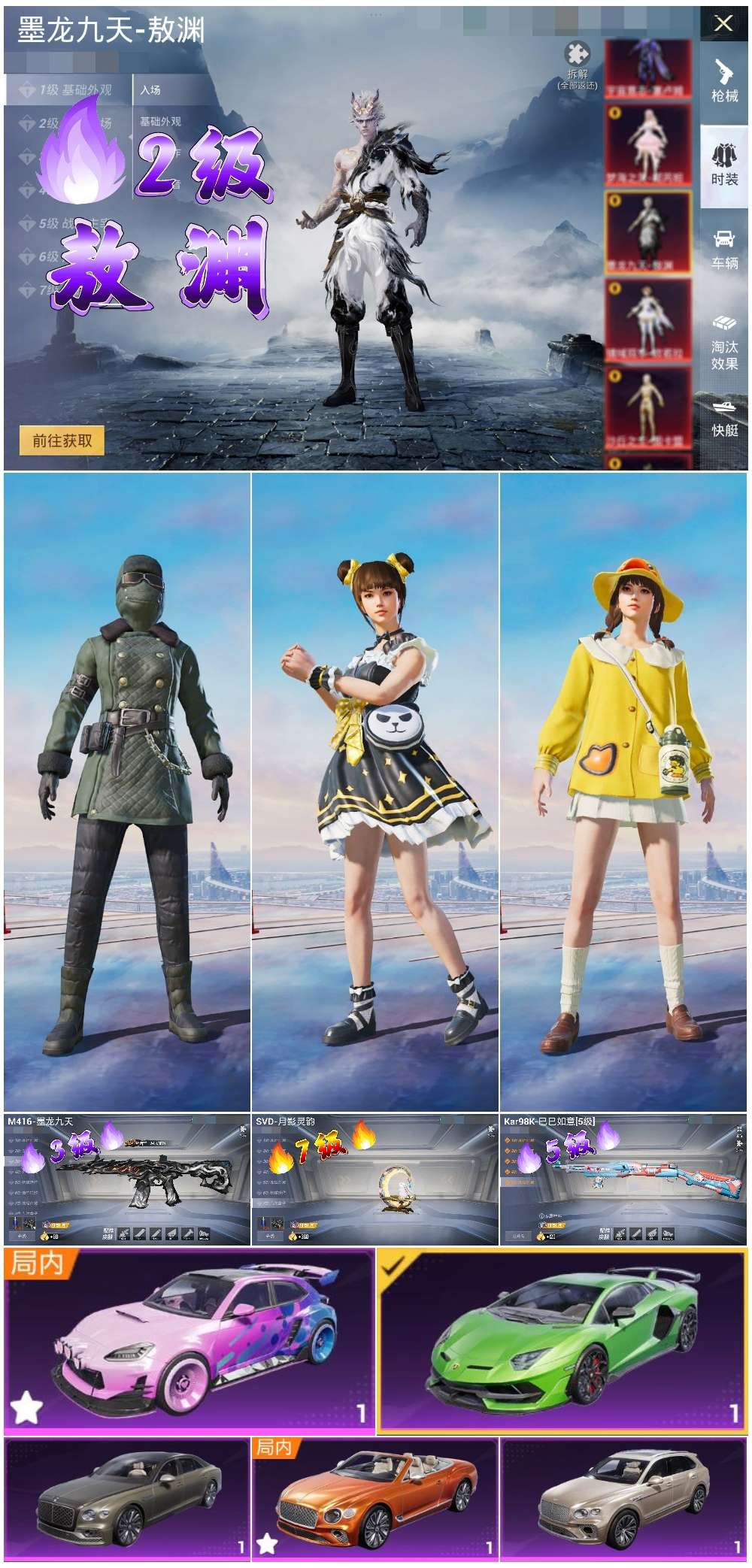 HPSJ3446203和平精英账号详情图5 HPSJ3446203和平精英账号详情图5