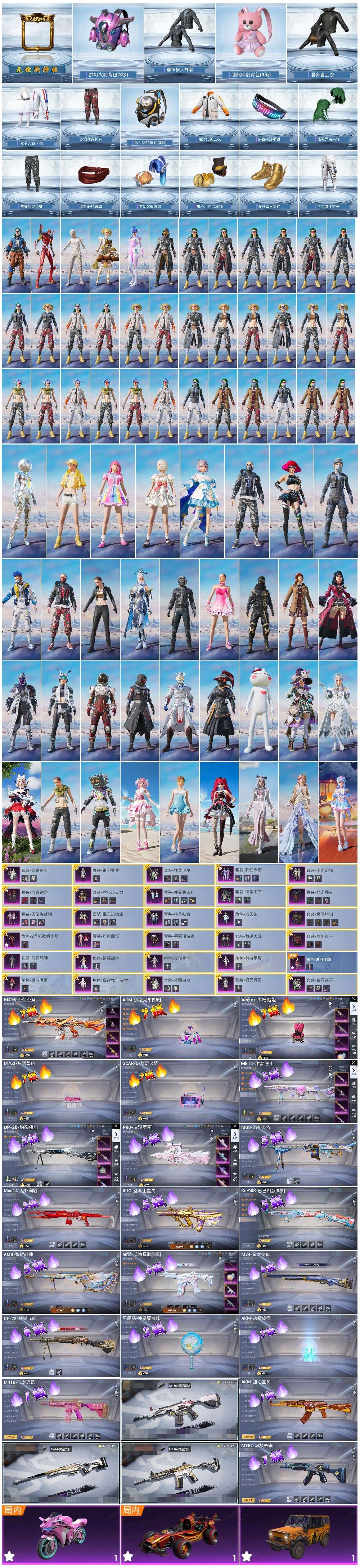 HPSJ3447506和平精英账号详情图2