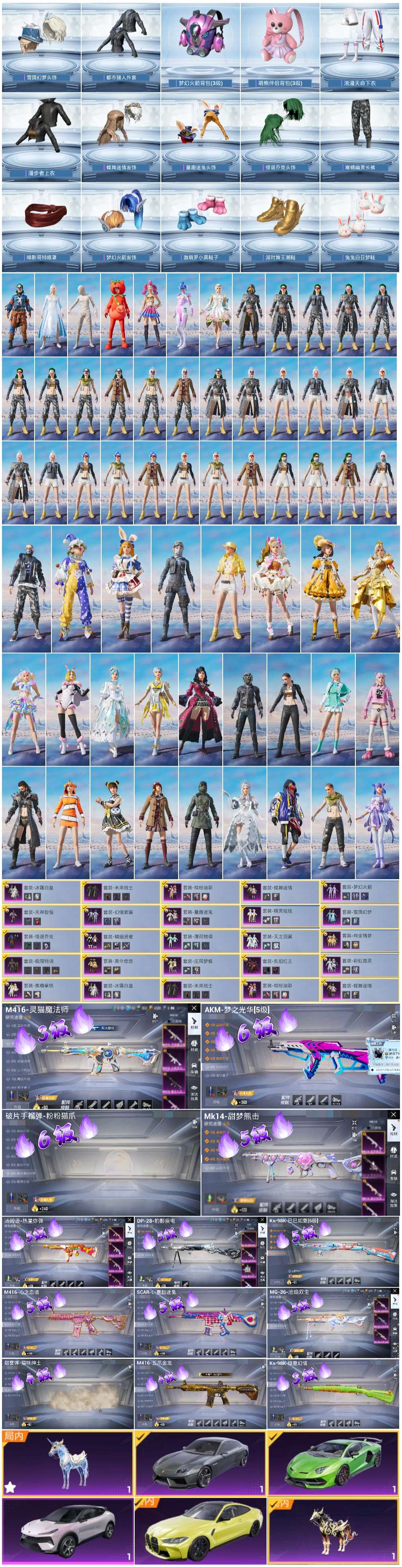 HPSJ3446226和平精英账号详情图4