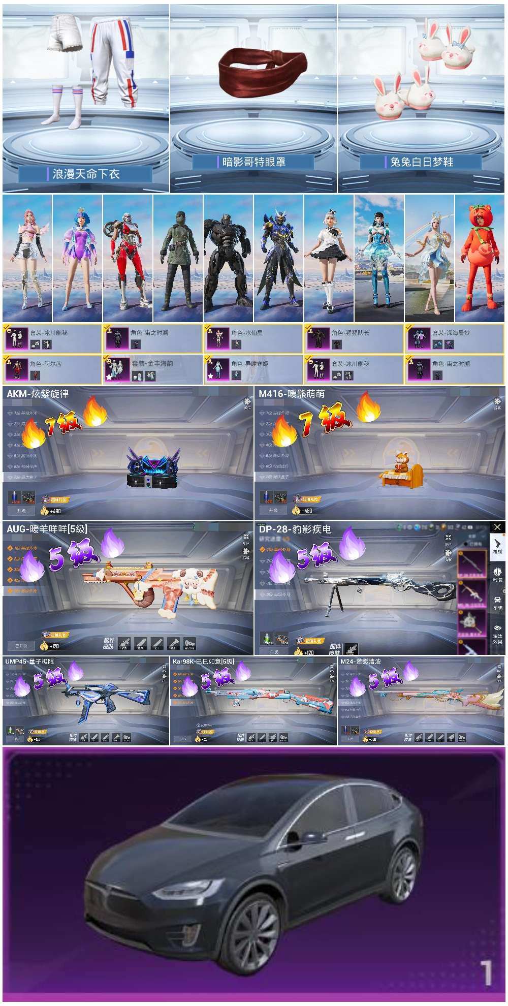 HPSJ3446389和平精英账号详情图4