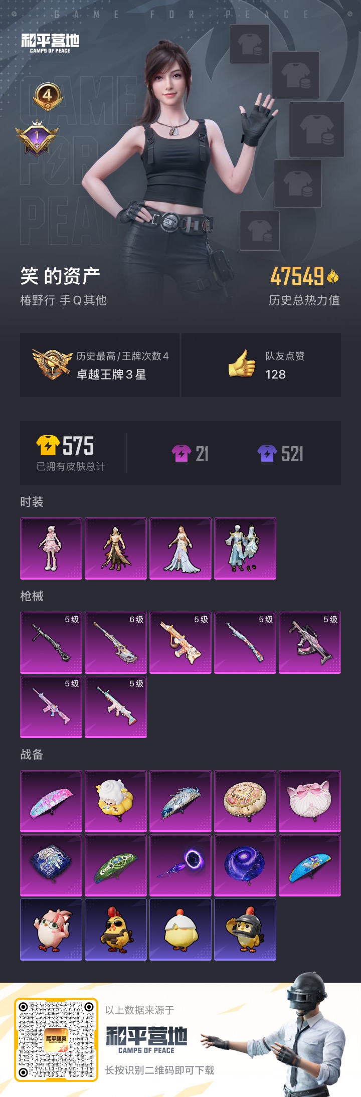 WZLX4221027王者荣耀账号详情图3