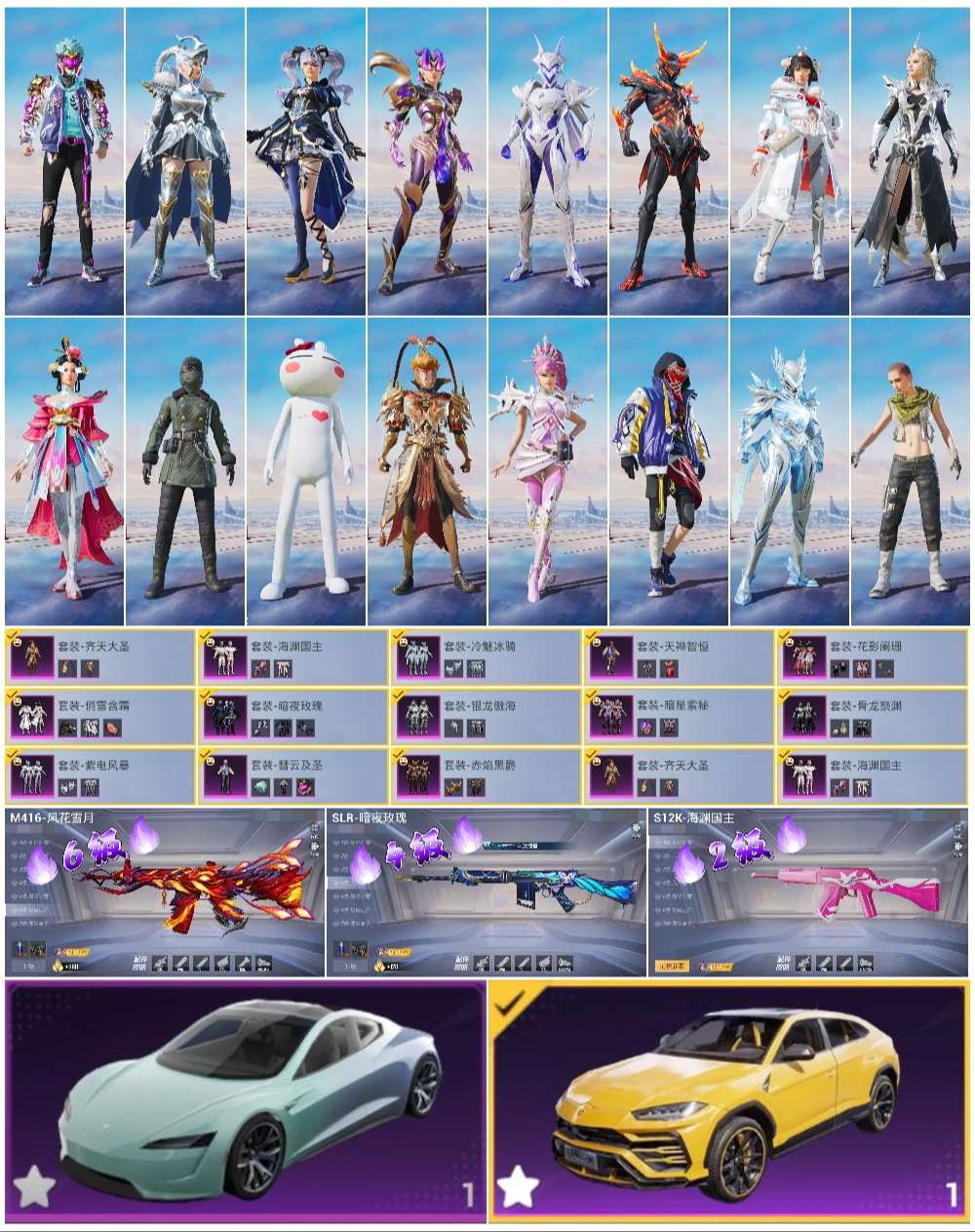 HPSJ3448423和平精英账号详情图2 HPSJ3448423和平精英账号详情图2