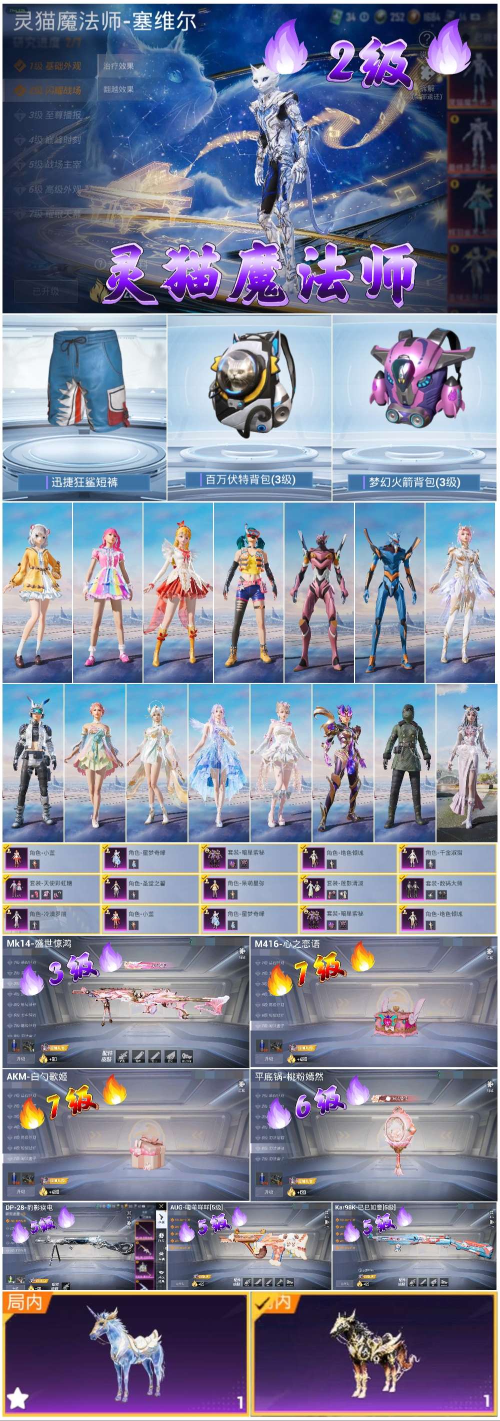 HPSJ3446223和平精英账号详情图4