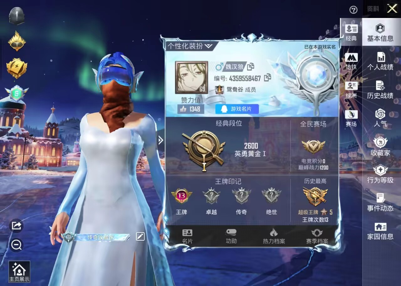 HPSJ3450183和平精英账号详情图3