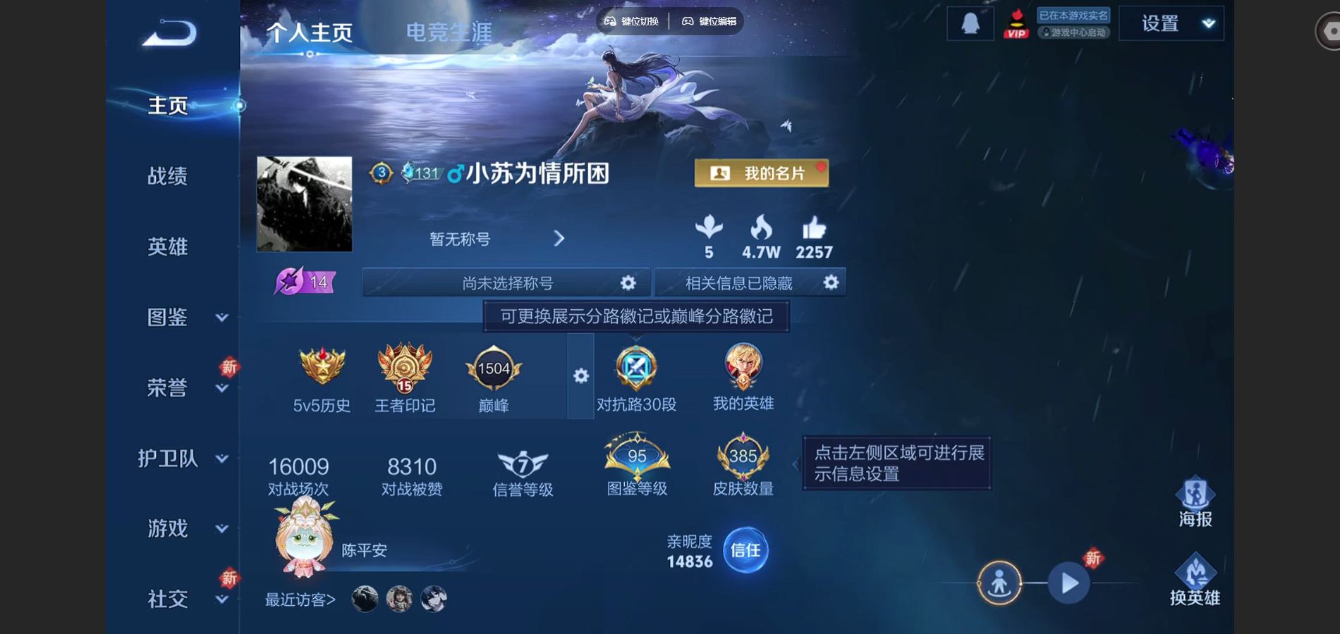 WZCMW424938王者荣耀账号详情图2