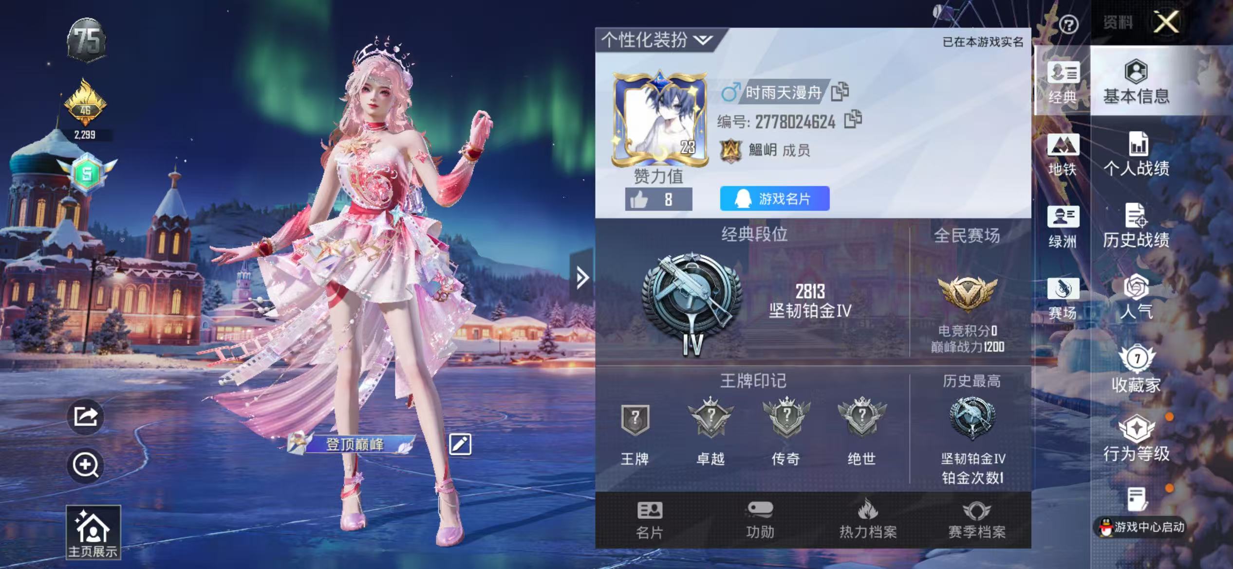 HPSJ3446196和平精英账号详情图2