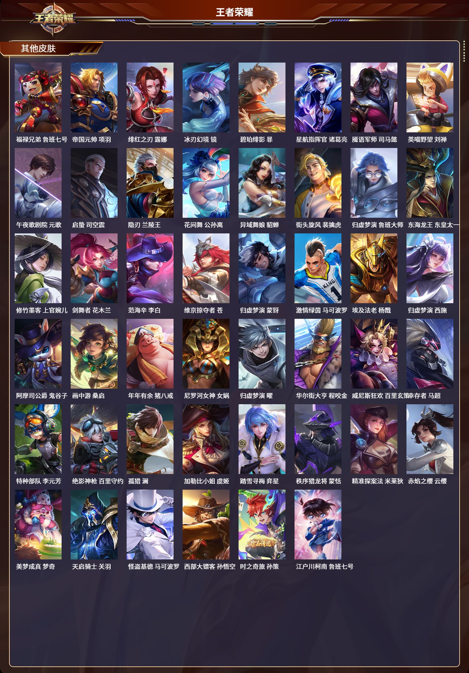 WZLX4221027王者荣耀账号详情图8