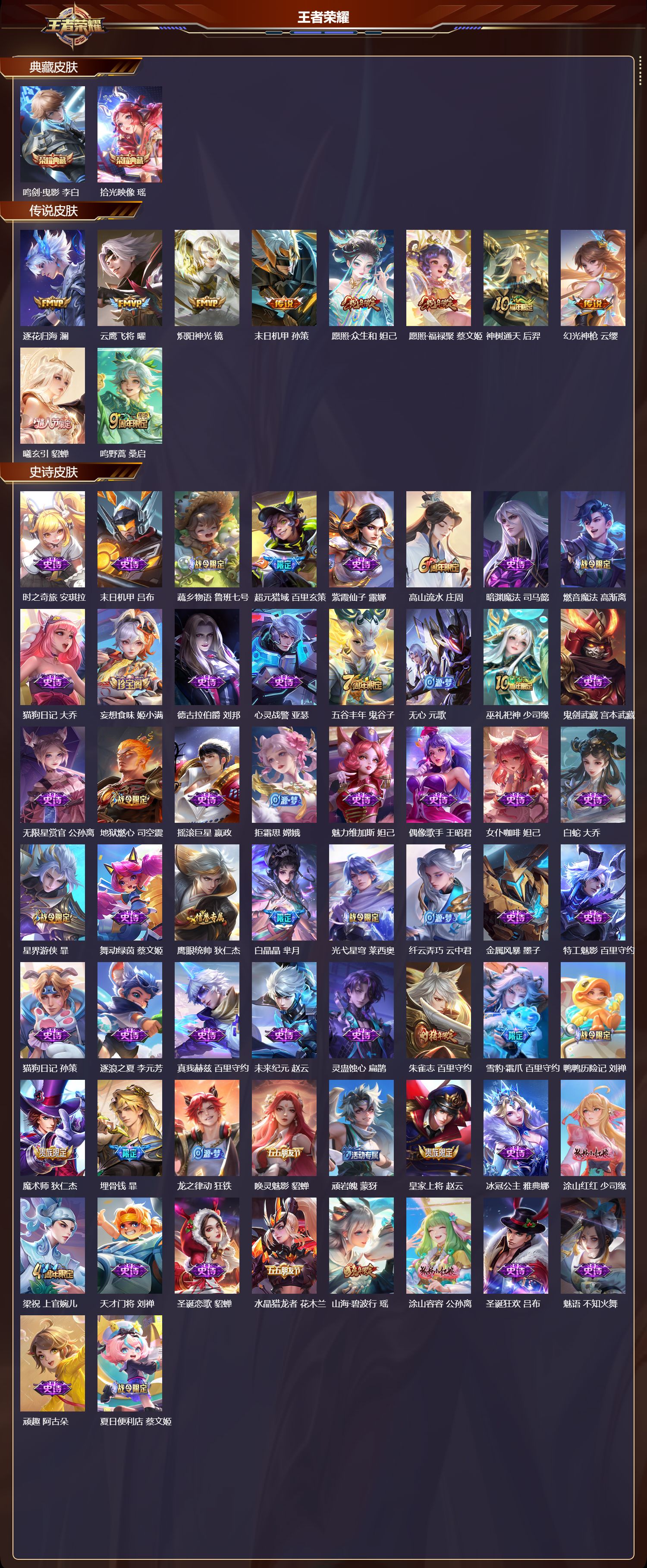 WZMK3465528王者荣耀账号详情图2