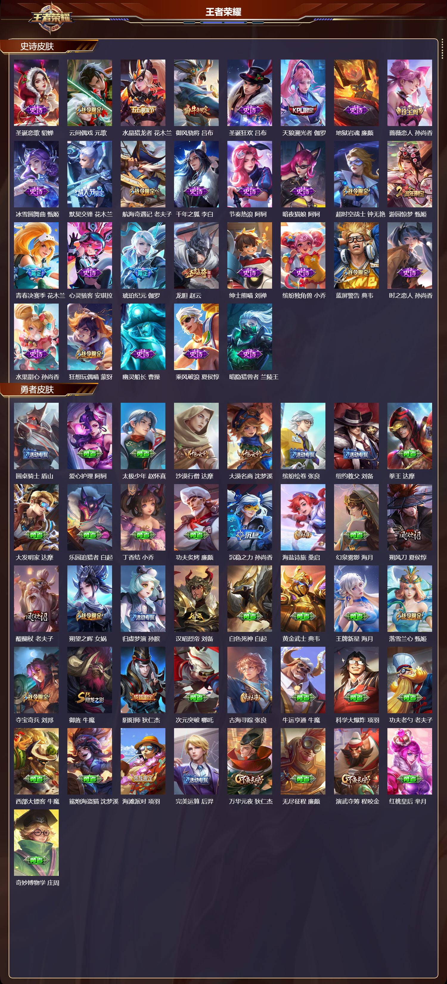 WZQM3474108王者荣耀账号详情图4