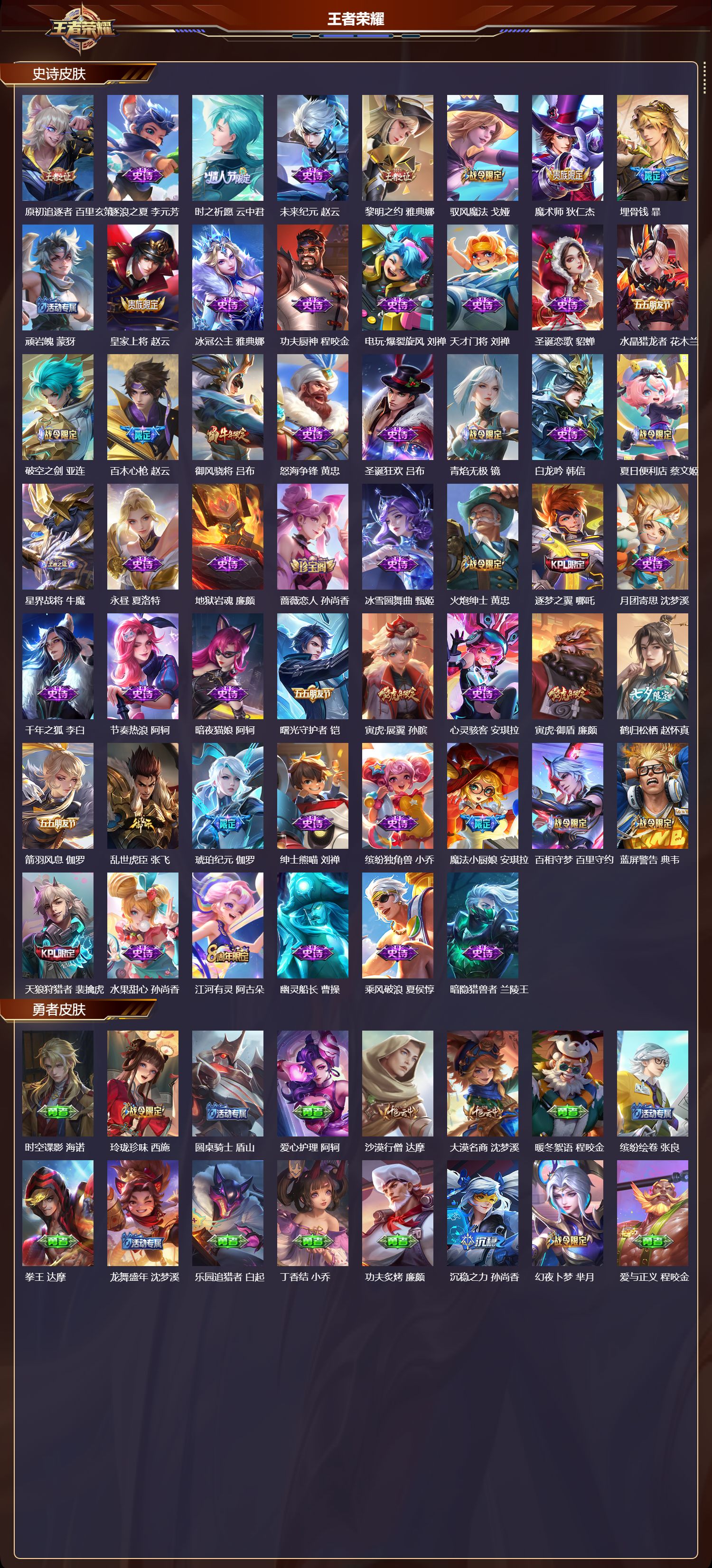 WZQM3474335王者荣耀账号详情图4