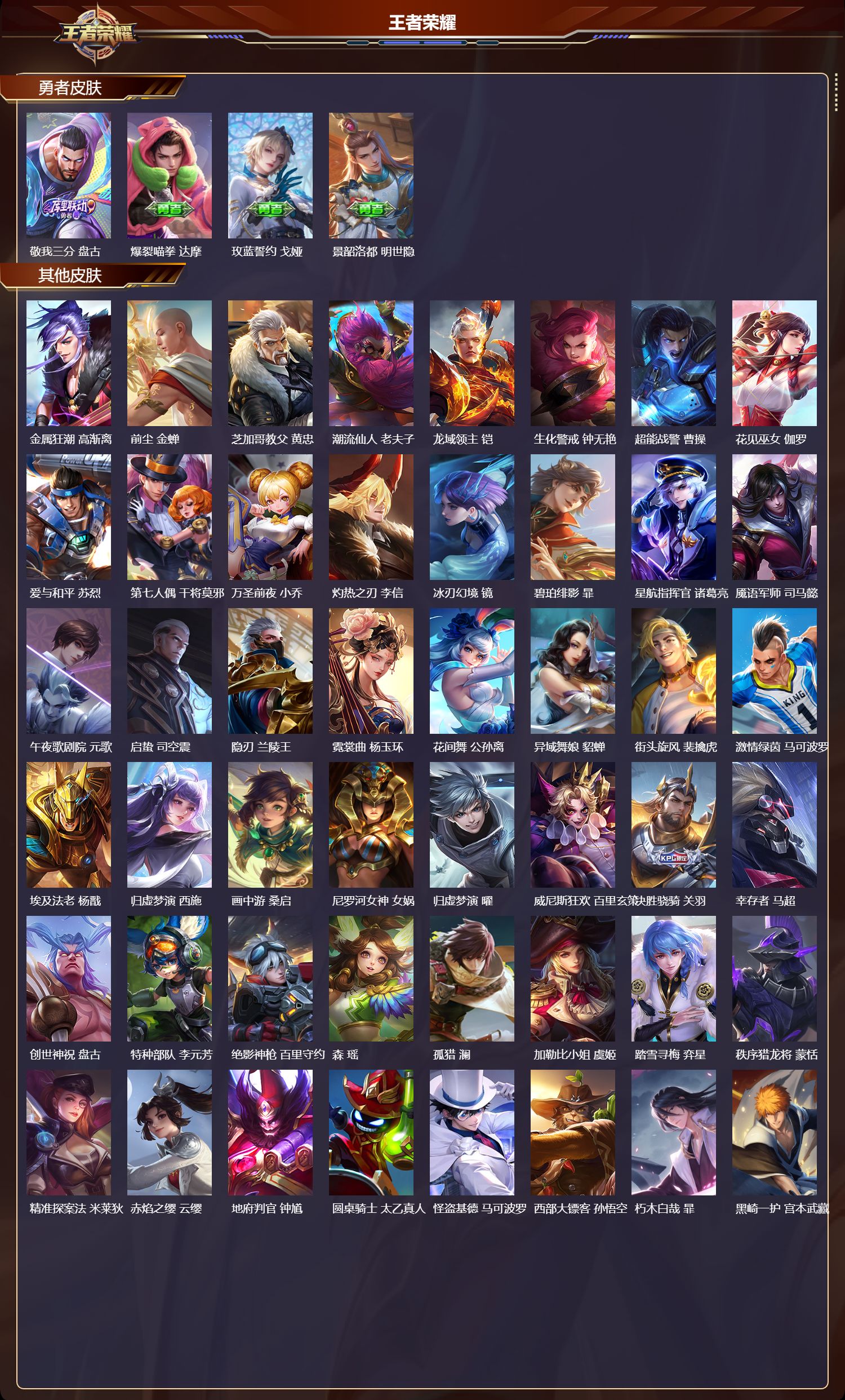 WZQM3474328王者荣耀账号详情图6