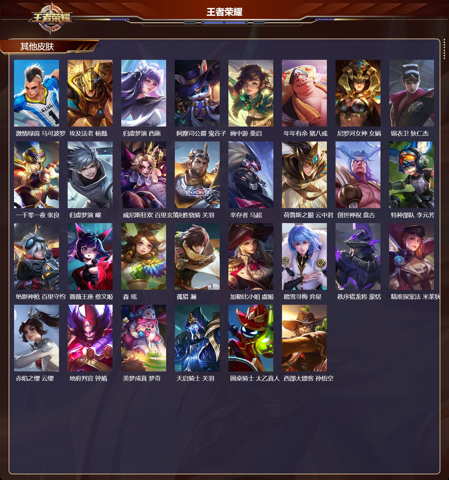 WZQM3474325王者荣耀账号详情图7