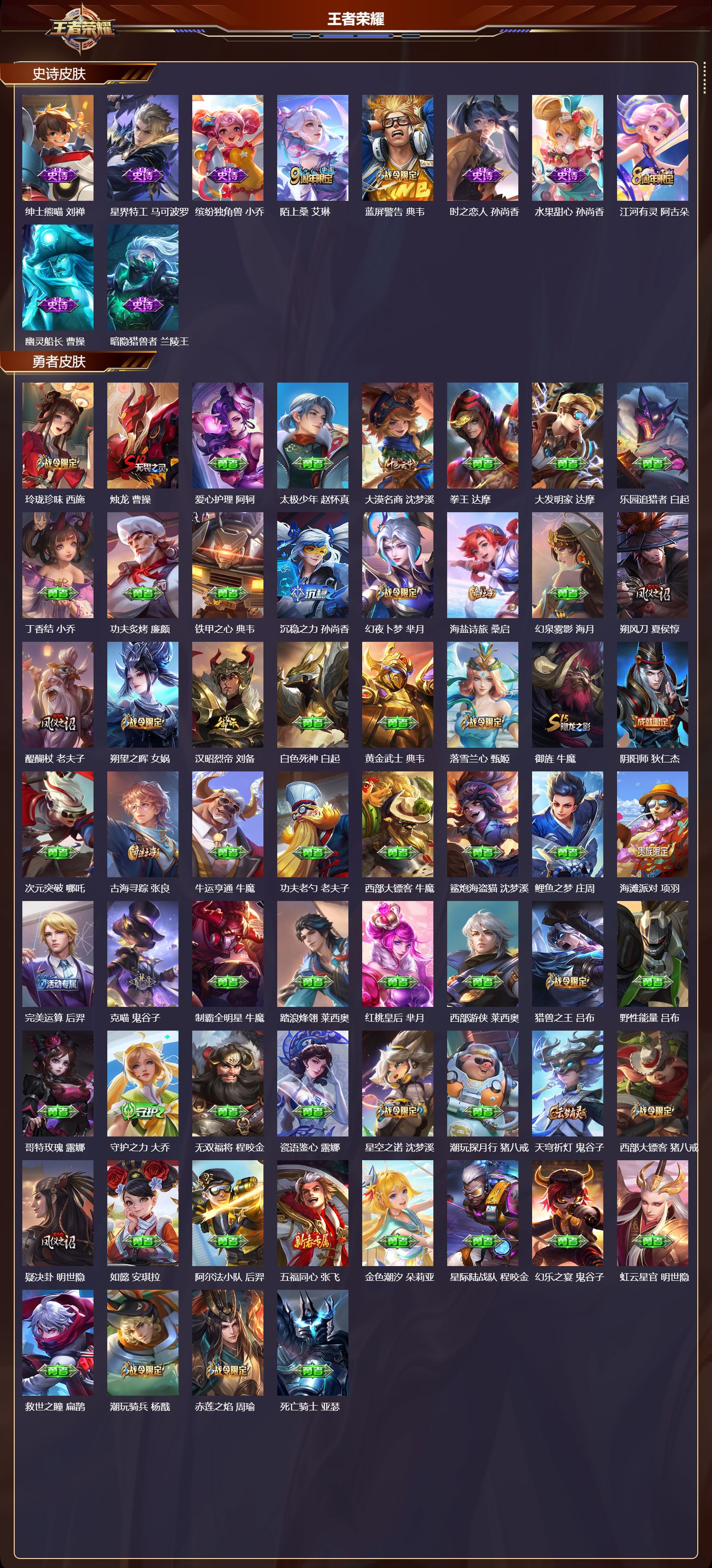 WZQM3474347王者荣耀账号详情图5