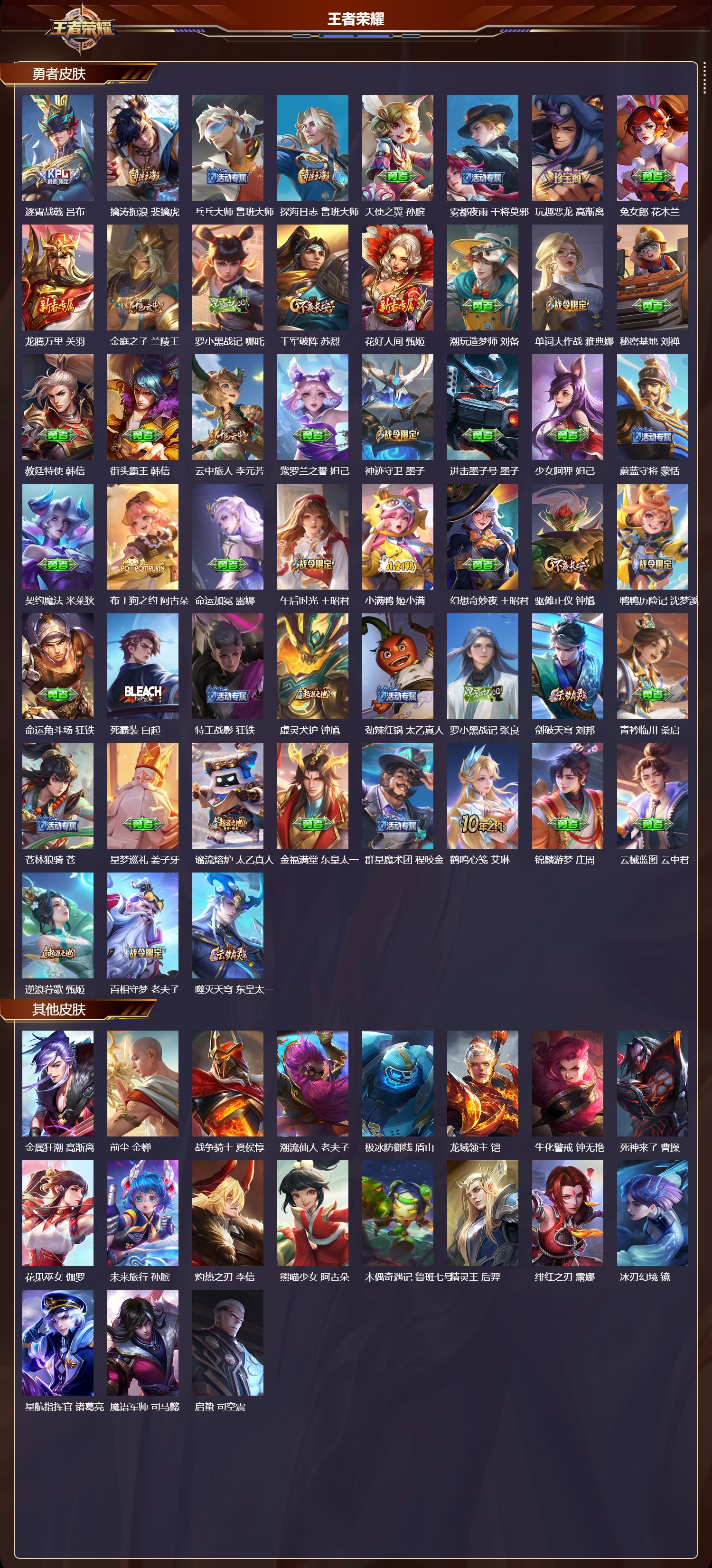 WZQM3474350王者荣耀账号详情图5