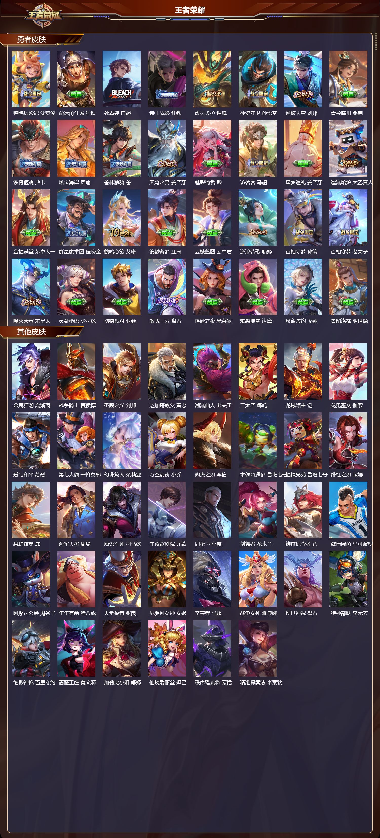 WZQM3474333王者荣耀账号详情图5