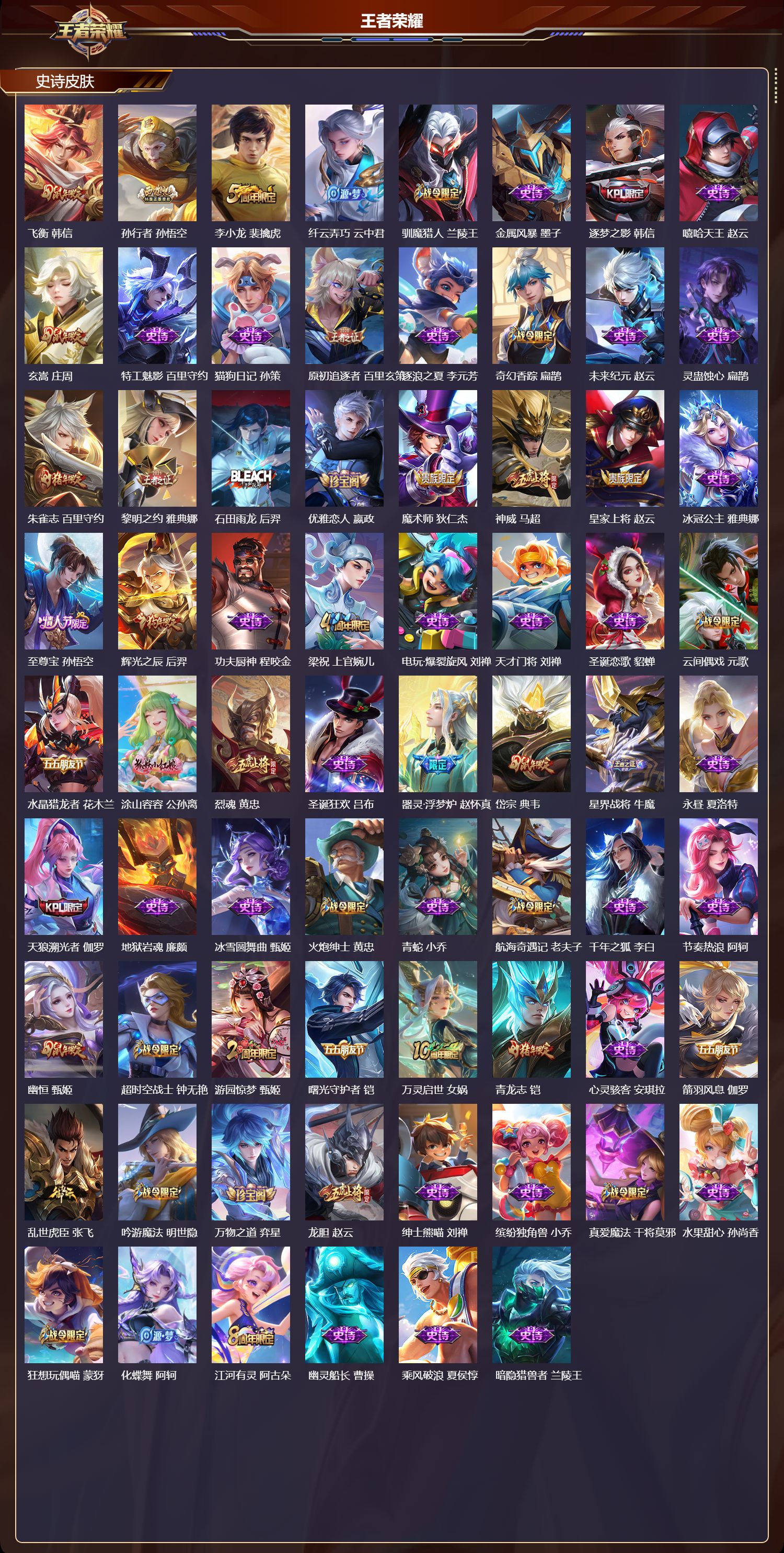 WZCMW3466830王者荣耀账号详情图3 WZCMW3466830王者荣耀账号详情图3