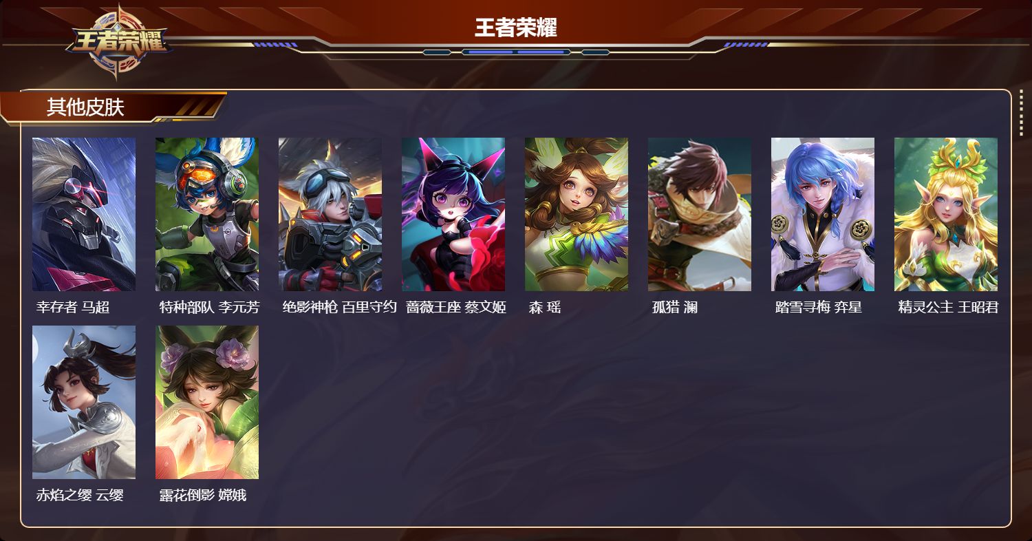 WZMK3465528王者荣耀账号详情图5