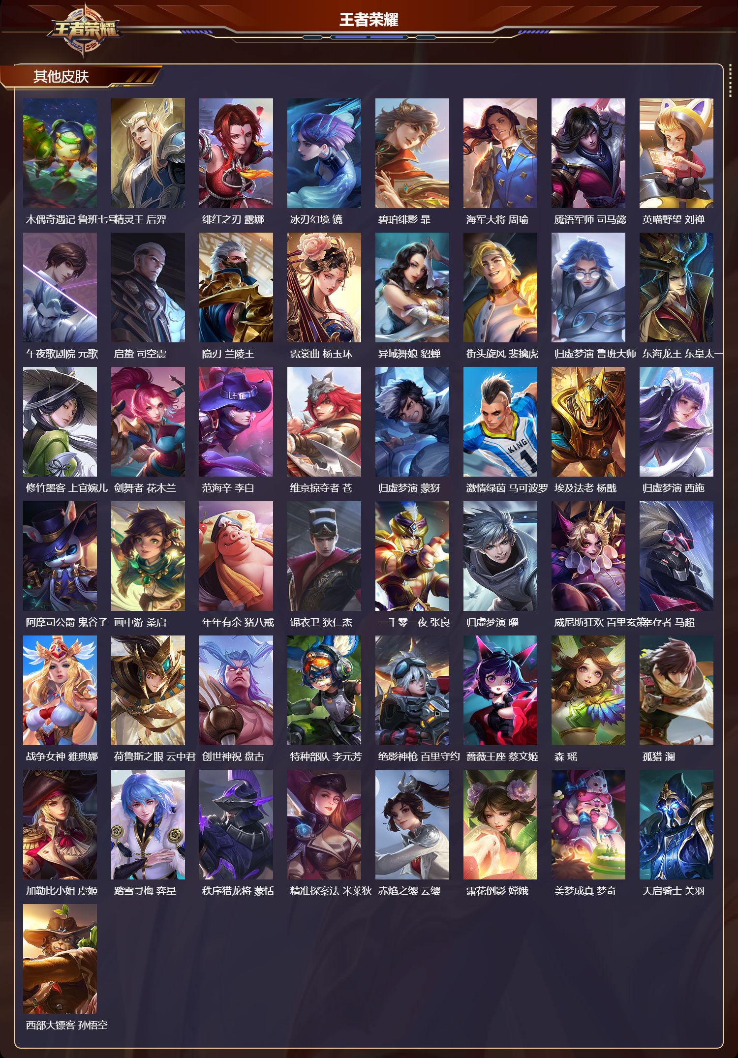 WZQM3474311王者荣耀账号详情图7