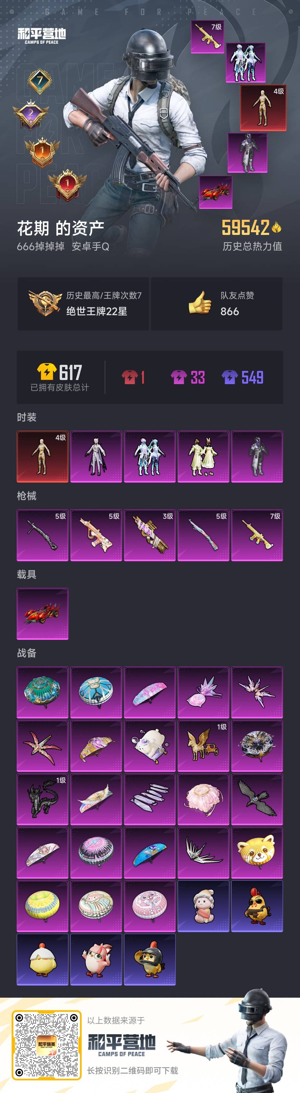 HPSJ3451643和平精英账号详情图3 HPSJ3451643和平精英账号详情图3