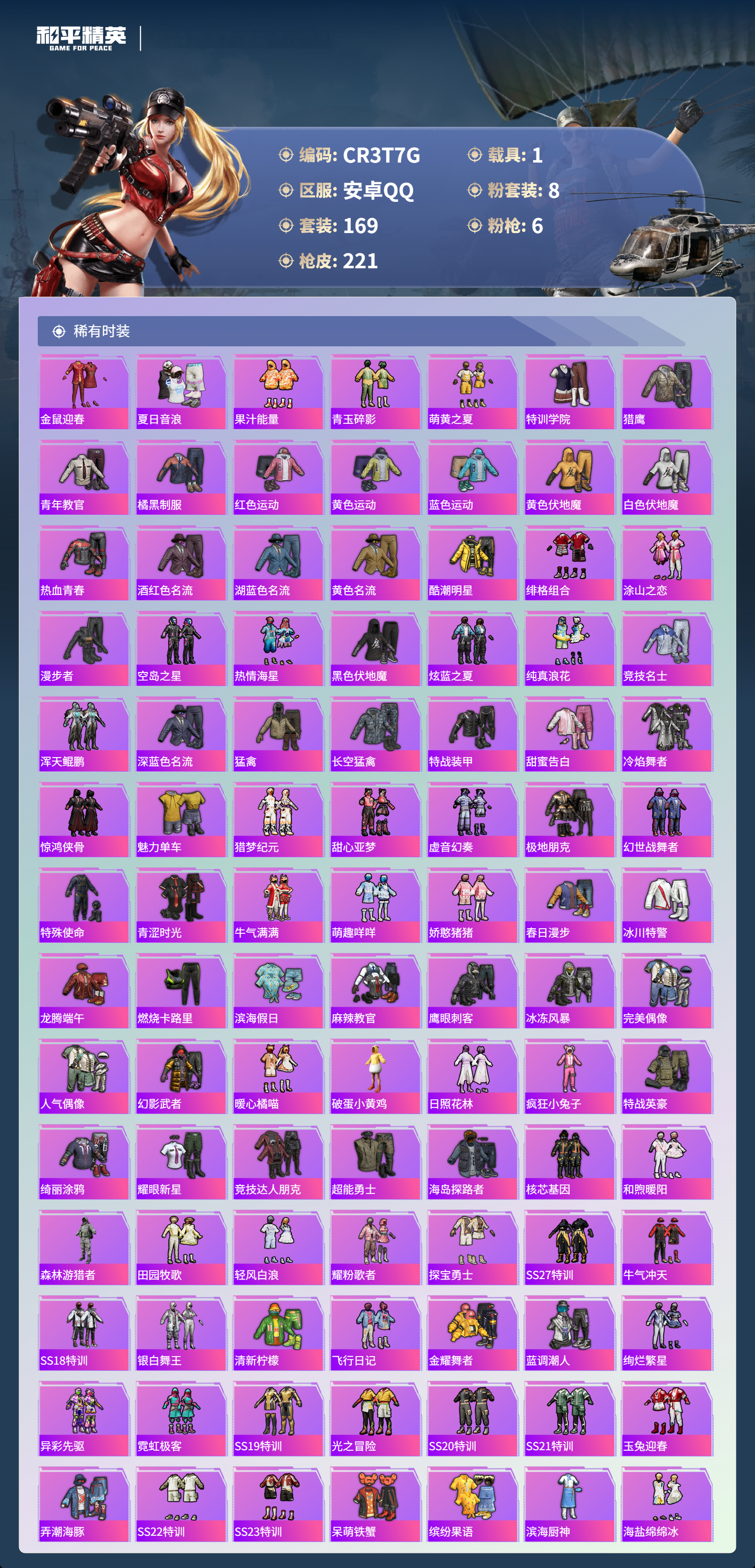 HPCMW3447872和平精英账号详情图8 HPCMW3447872和平精英账号详情图8