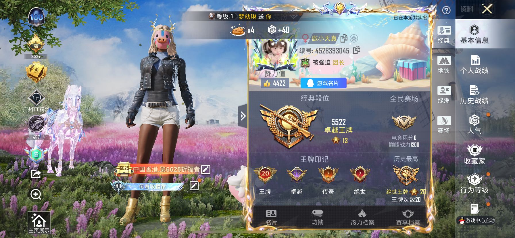 HPSJ3451656和平精英账号详情图3 HPSJ3451656和平精英账号详情图3